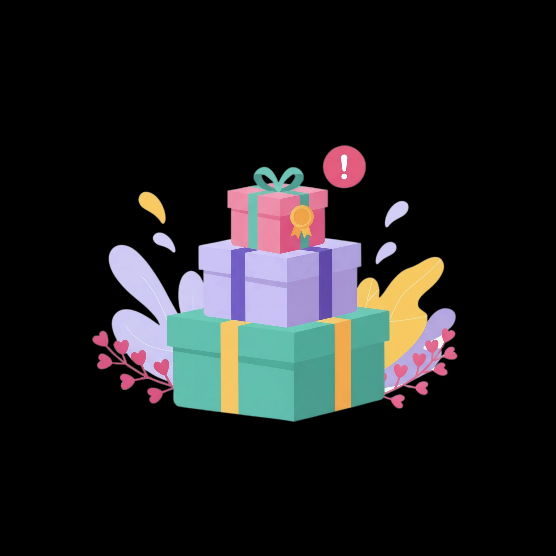 Stacked Presents Alert