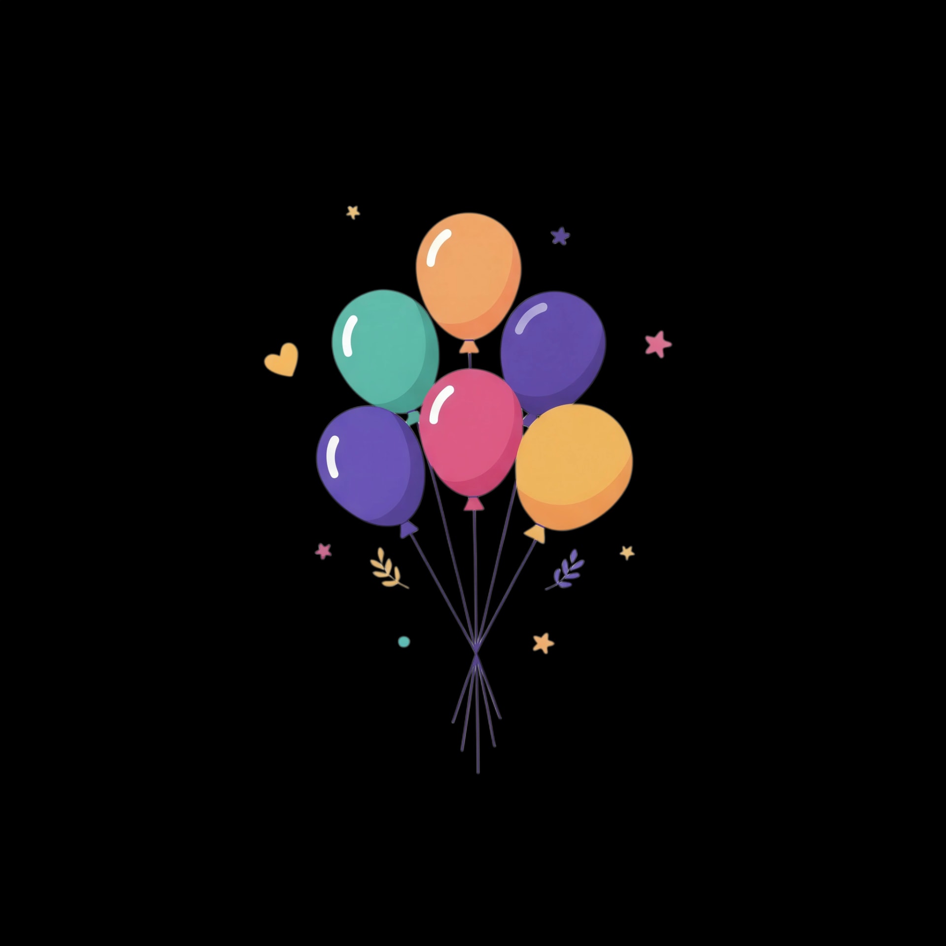 Floating Balloons Notification