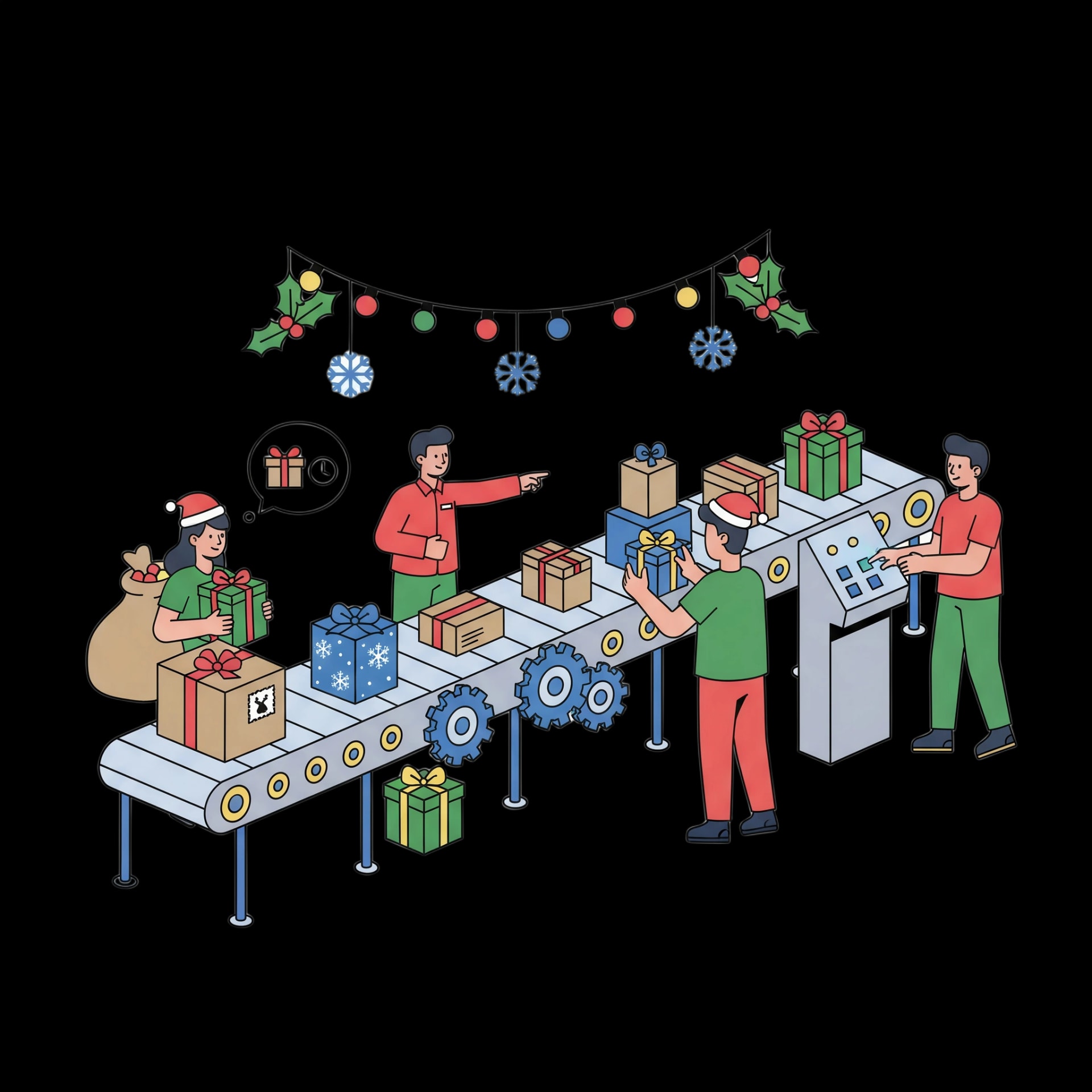 Festive Sorting Hub