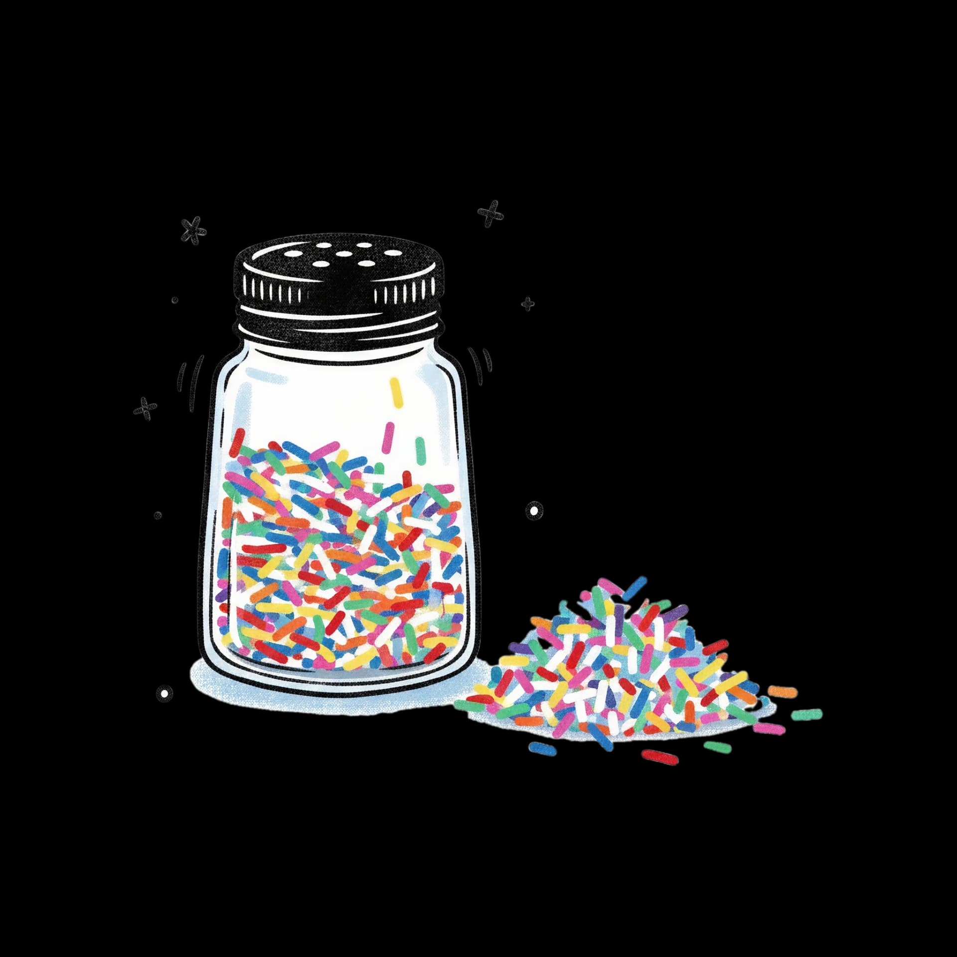 Colorful Baking Sprinkles