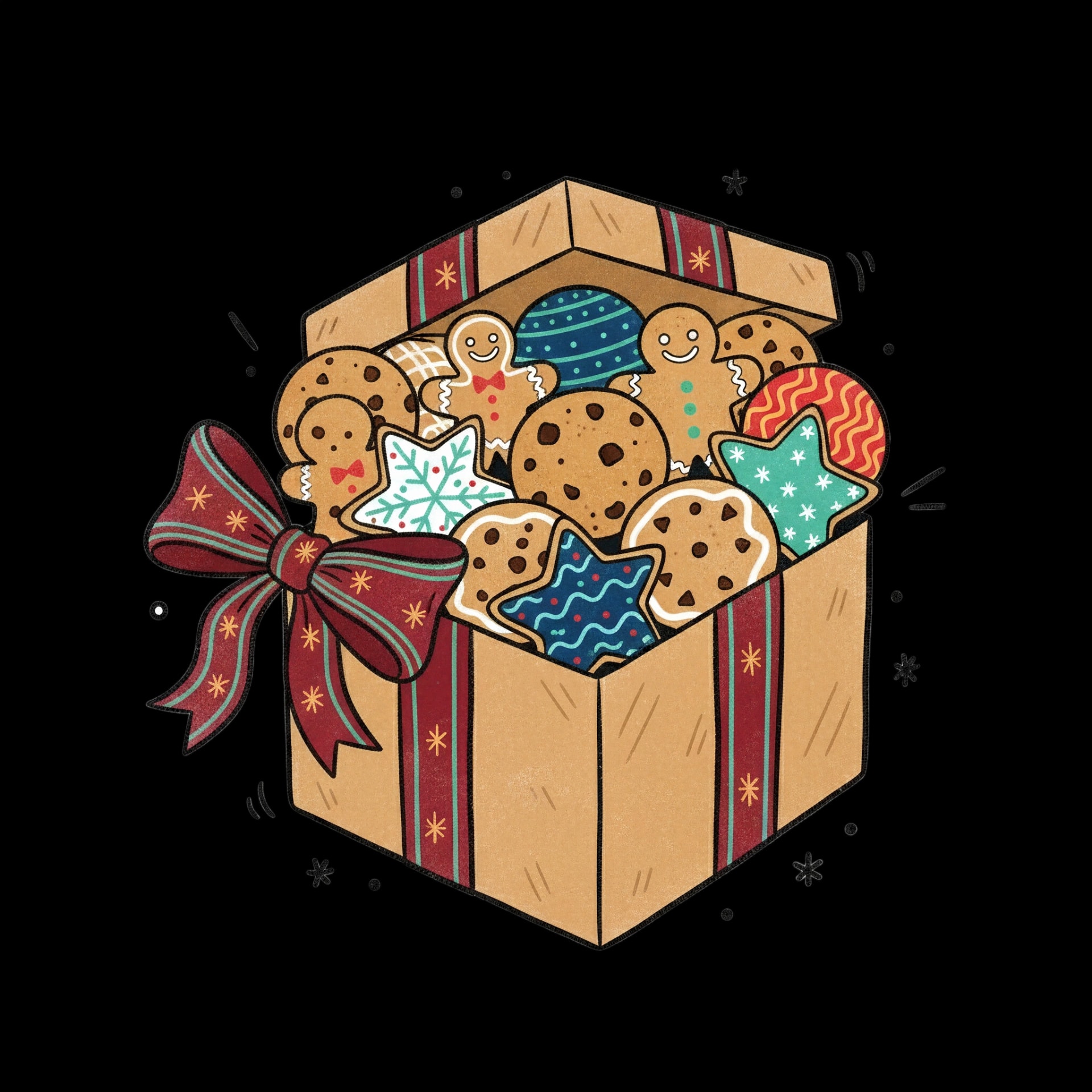 Holiday Cookie Gift Box