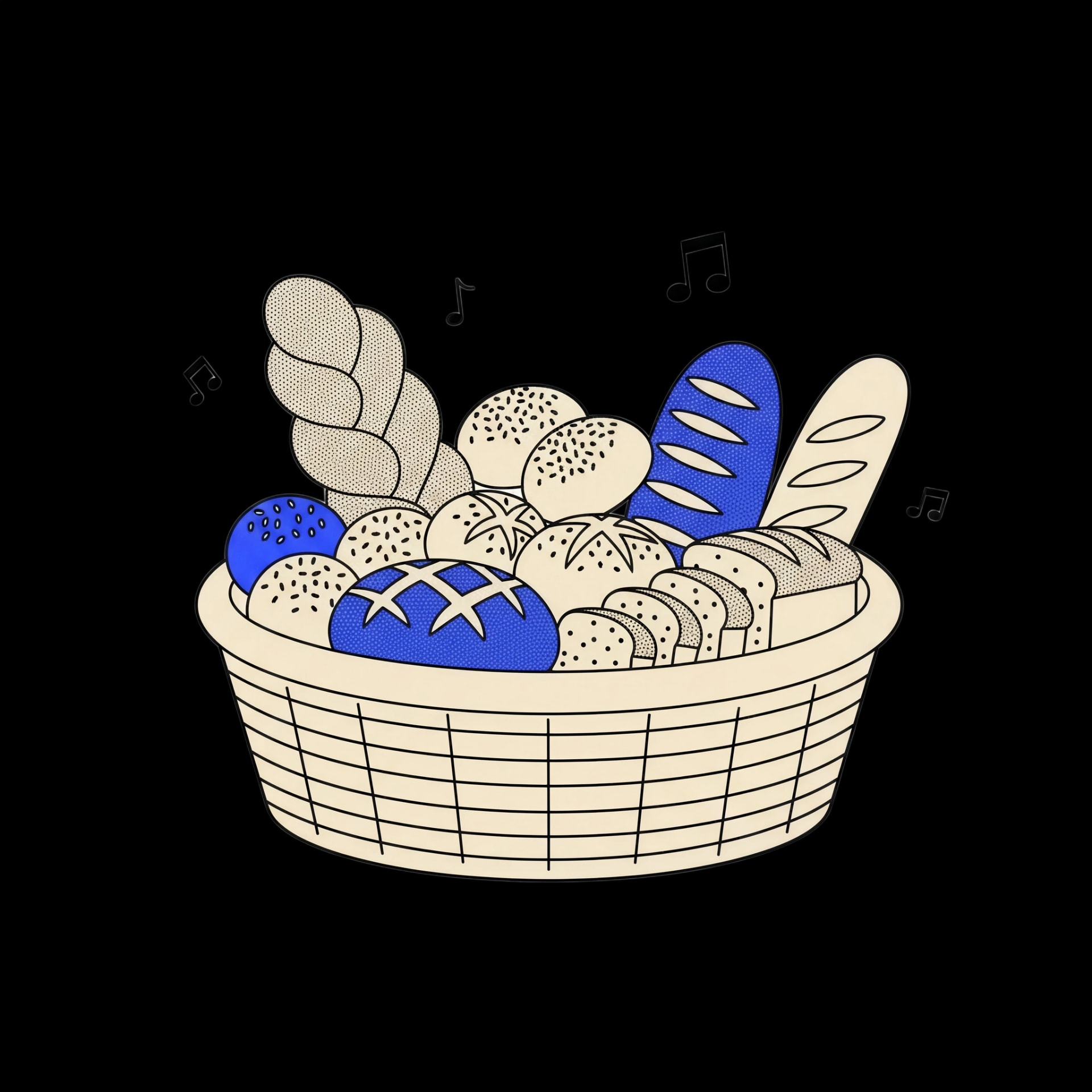 Festive Bread Basket