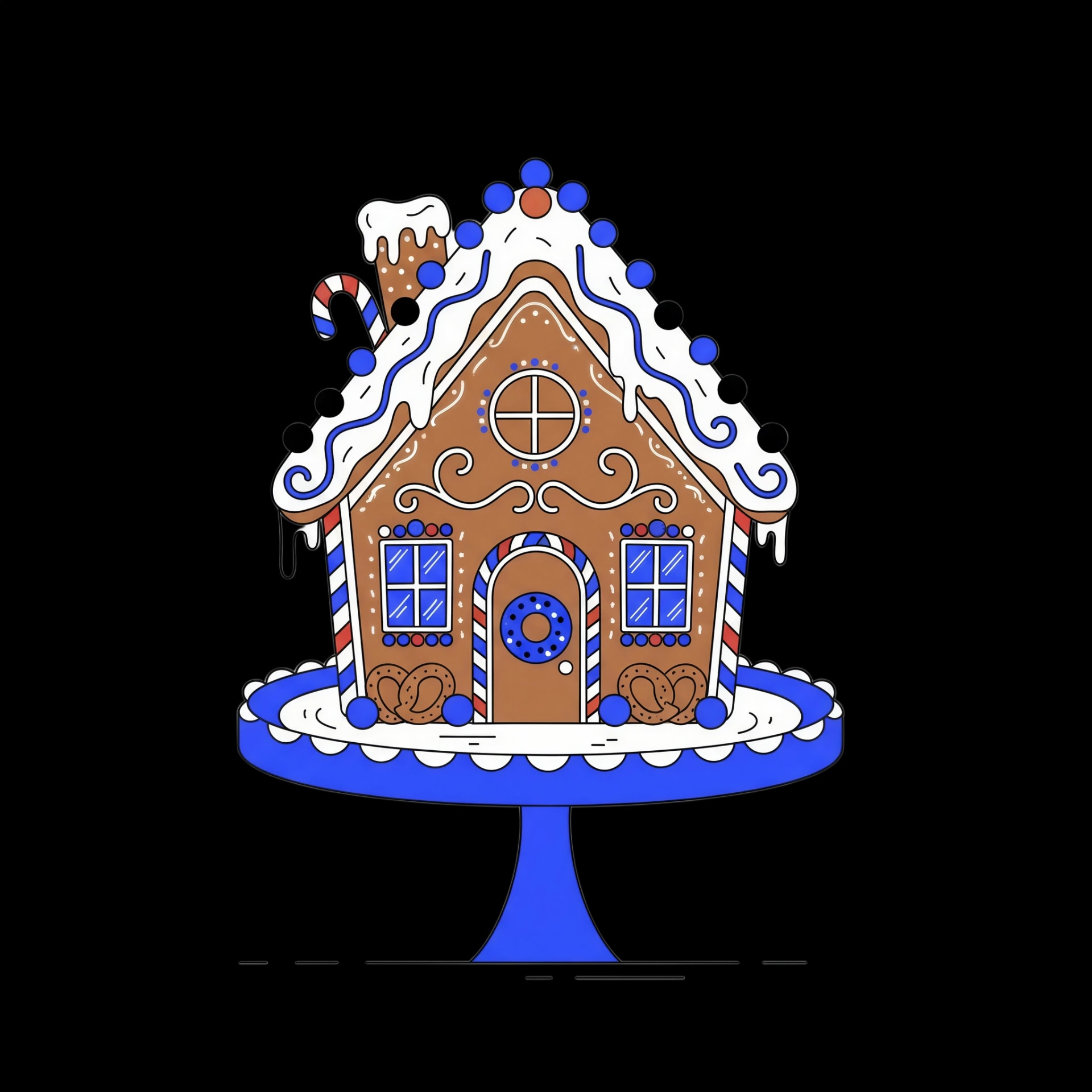 Gingerbread House Display