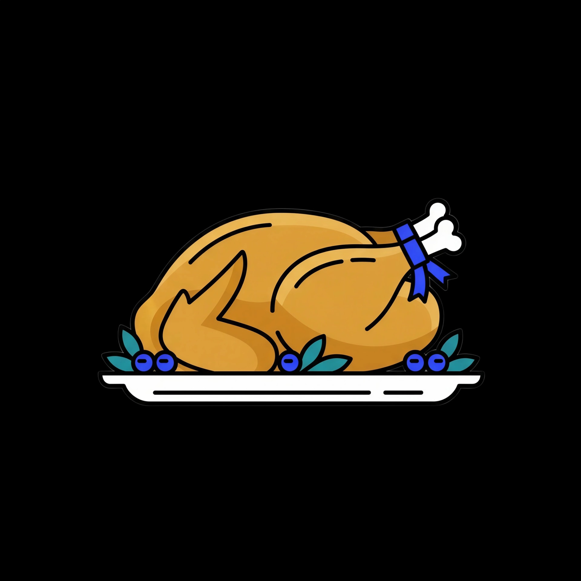 Grand Turkey Centerpiece