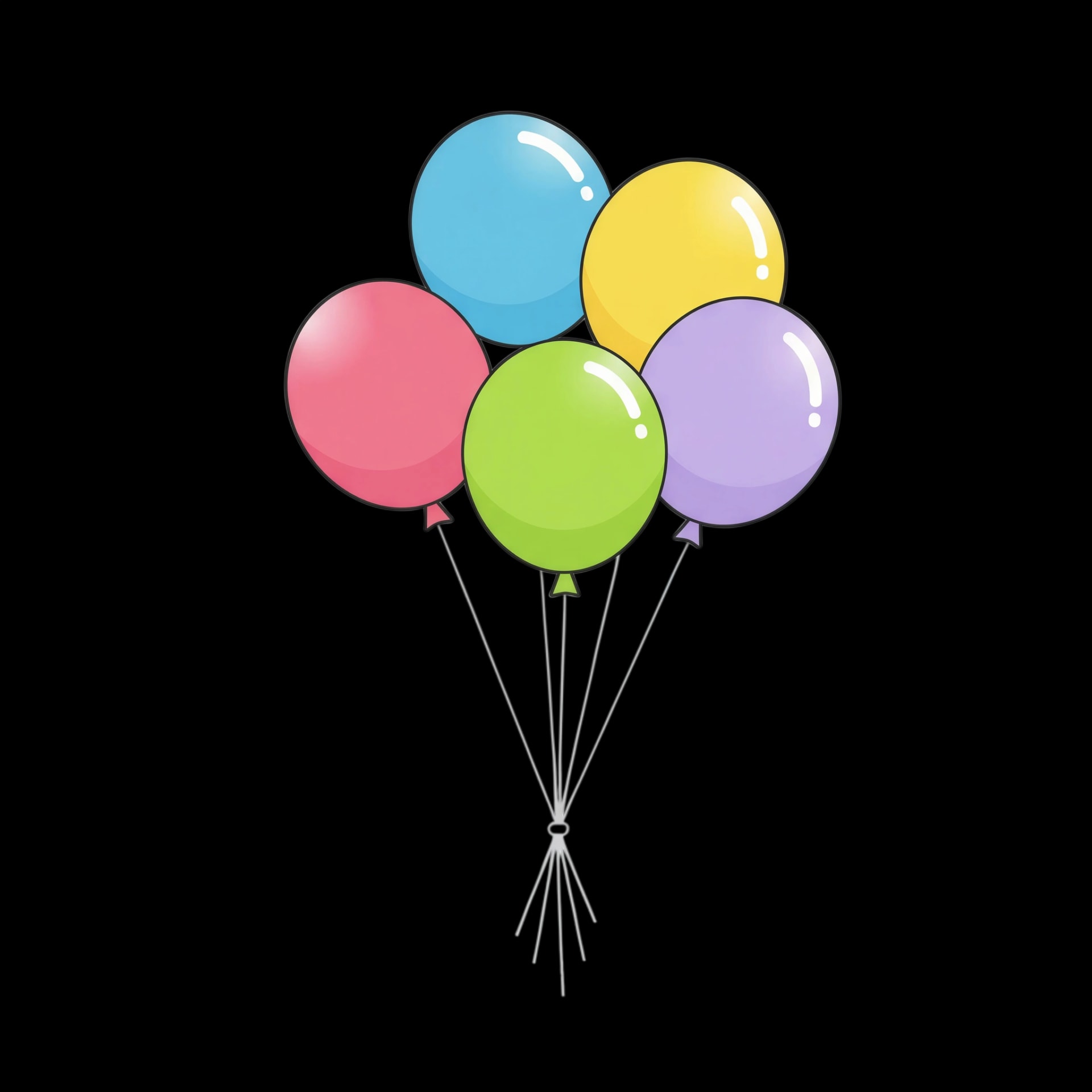 Floating Balloons