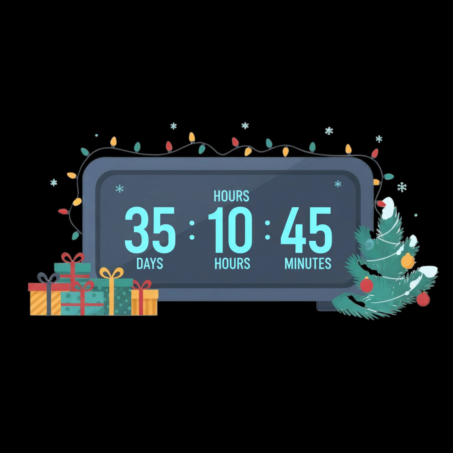Holiday Countdown Timer