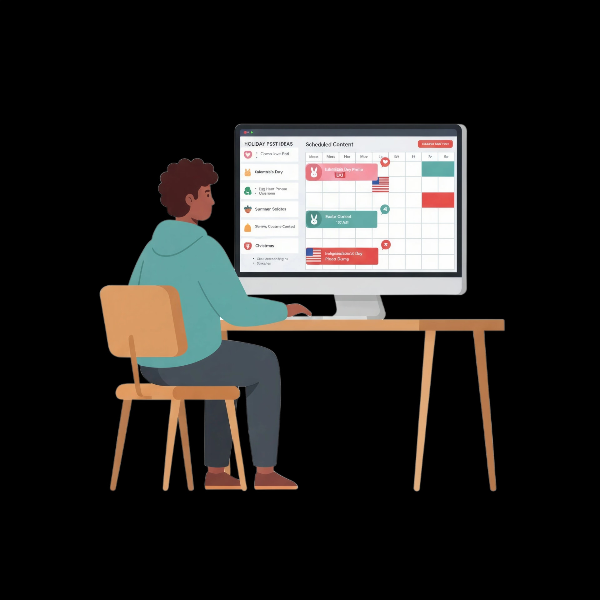 Holiday Social Planner