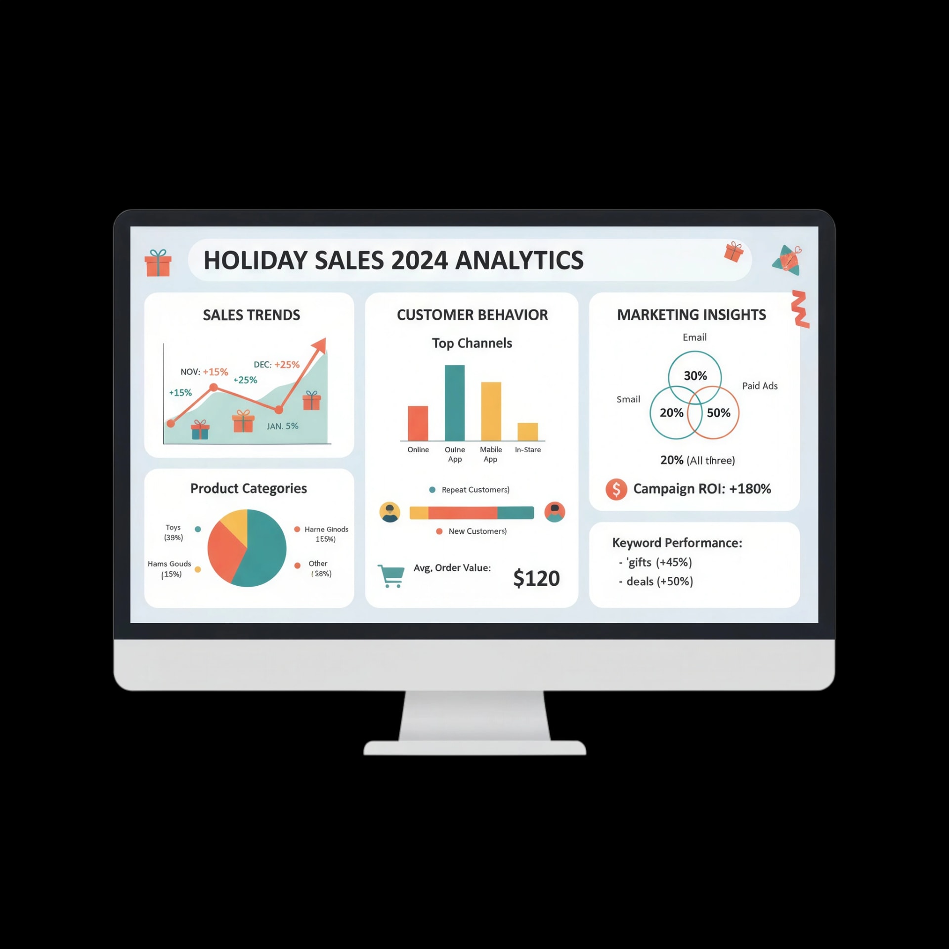 Holiday Sales Dashboard
