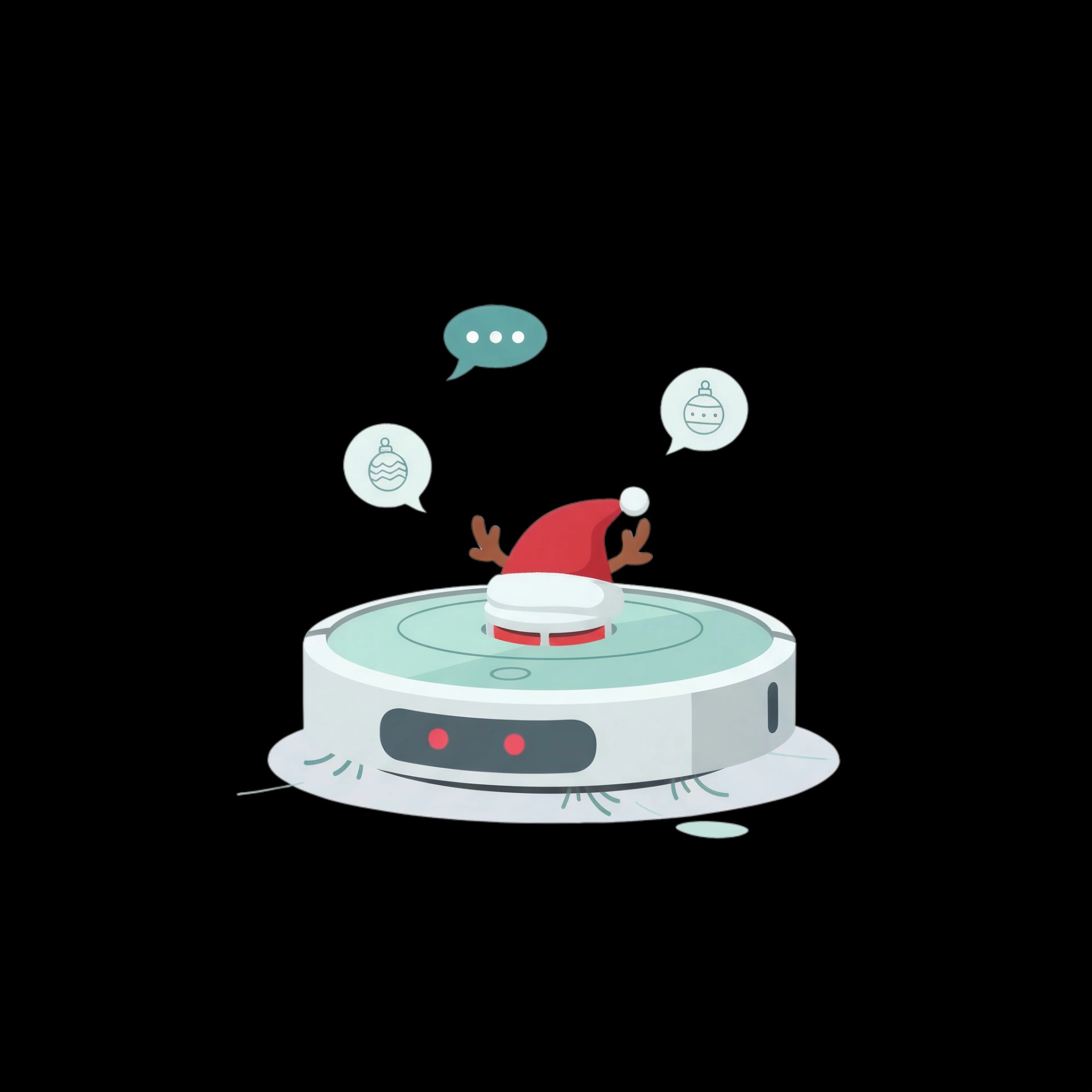 Festive Robot Cleaner