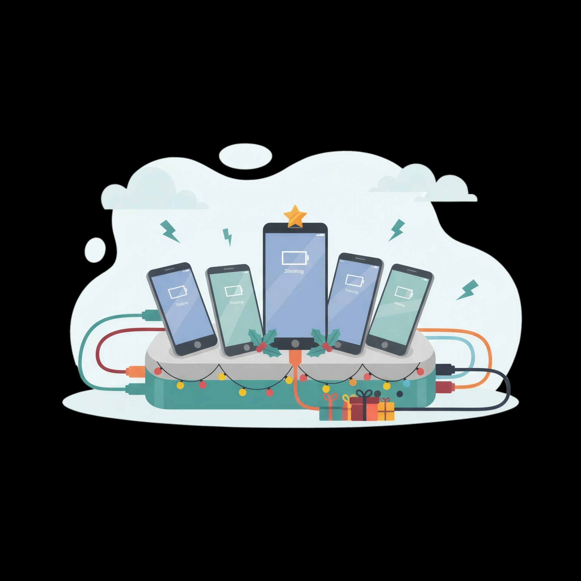 Festive Device Charging