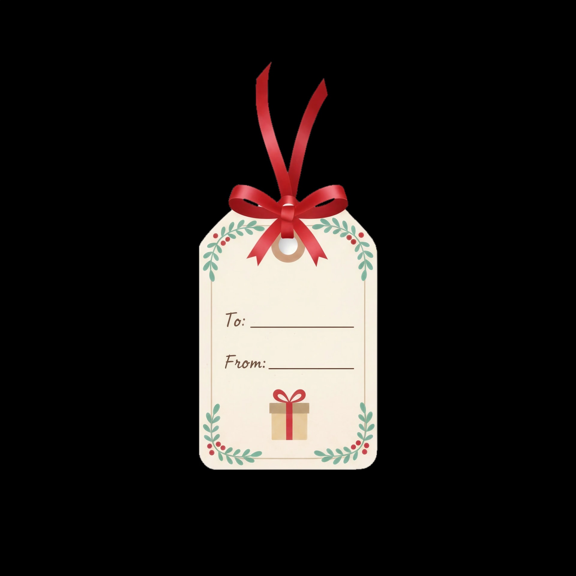 Elegant Gift Tag