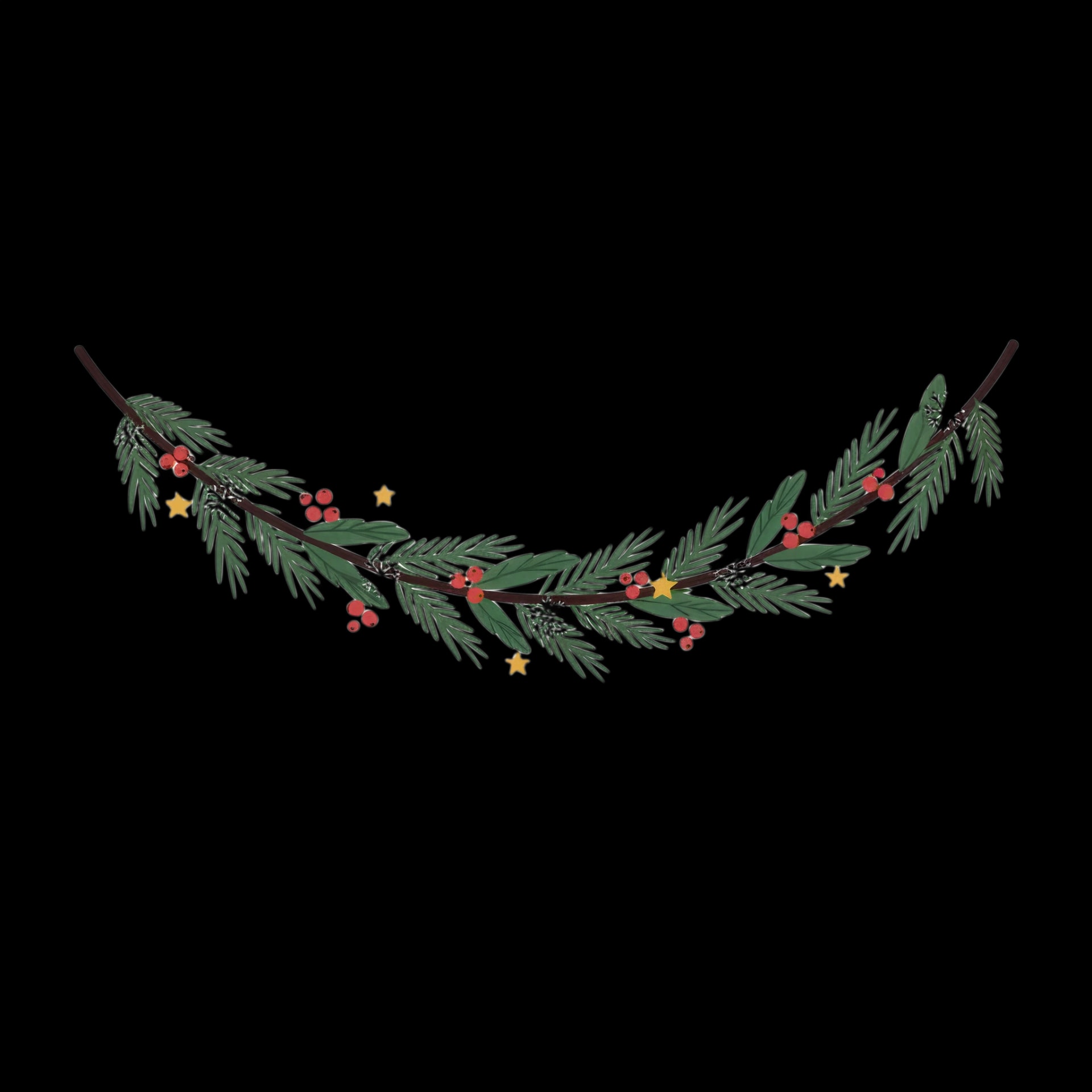Evergreen Garland
