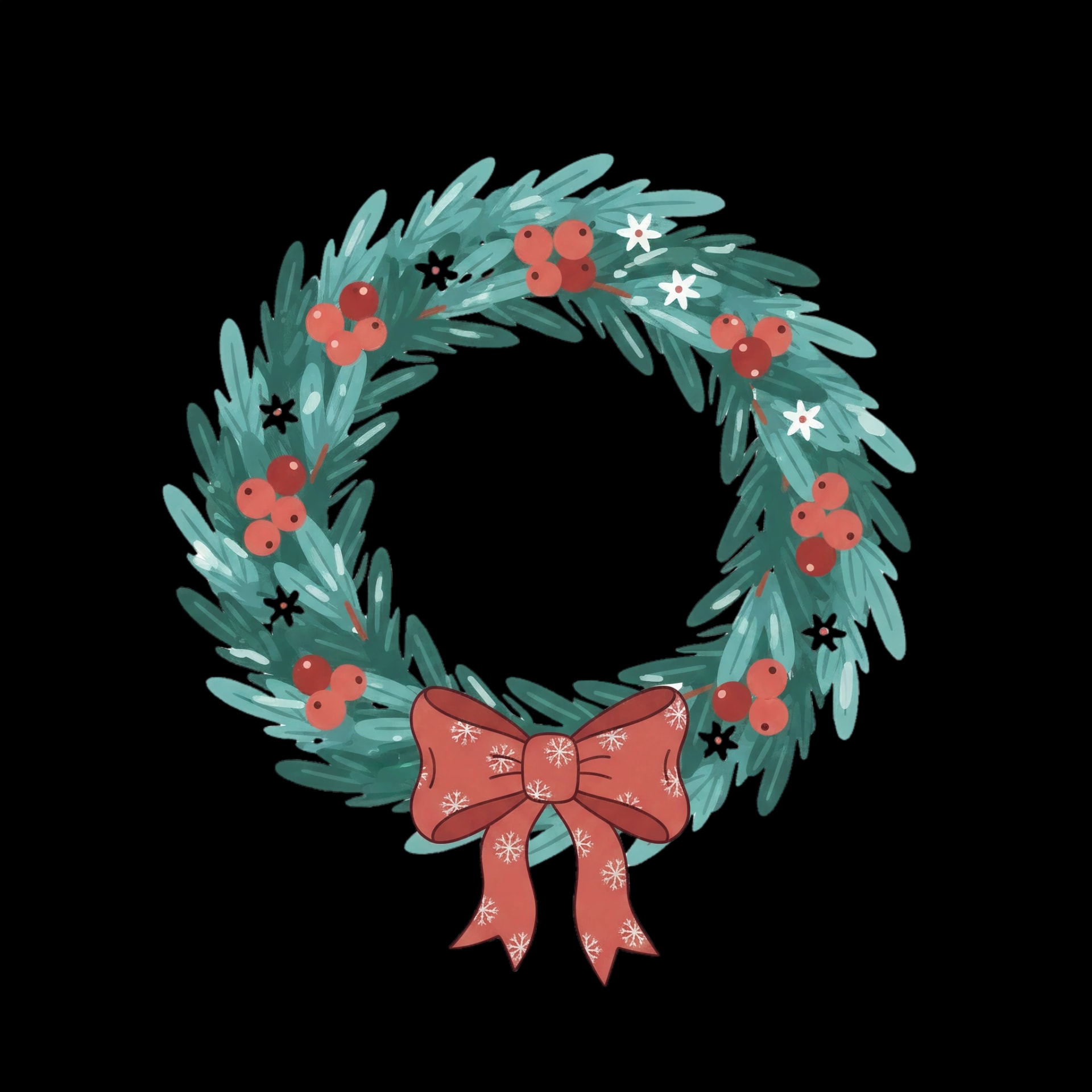 Elegant Winter Wreath