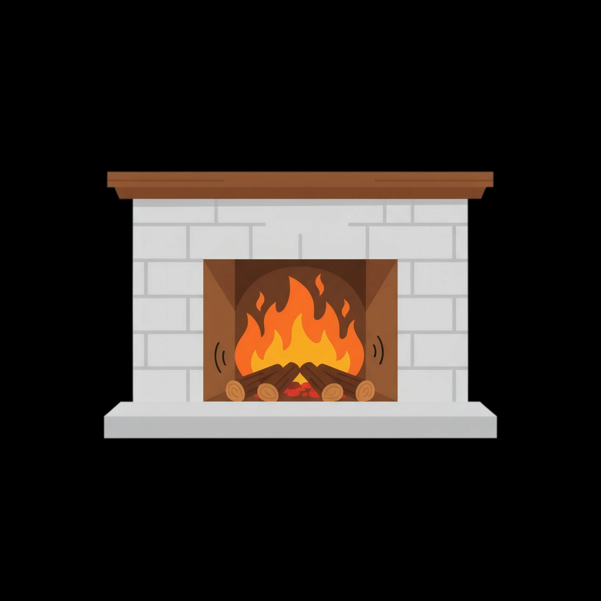 Warm Fireplace