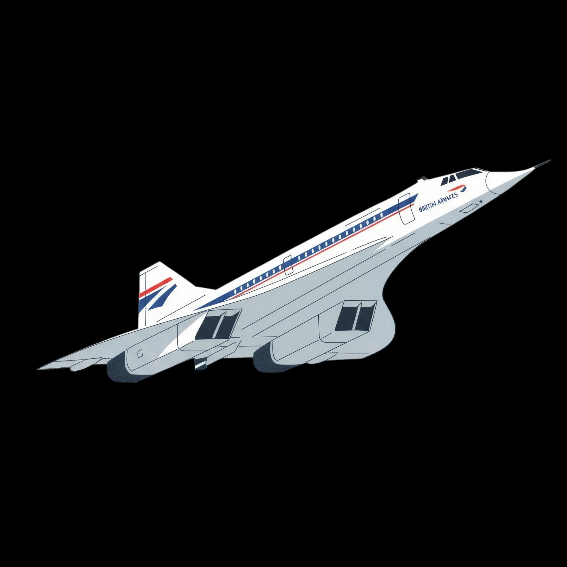 Concorde Supersonic Jet