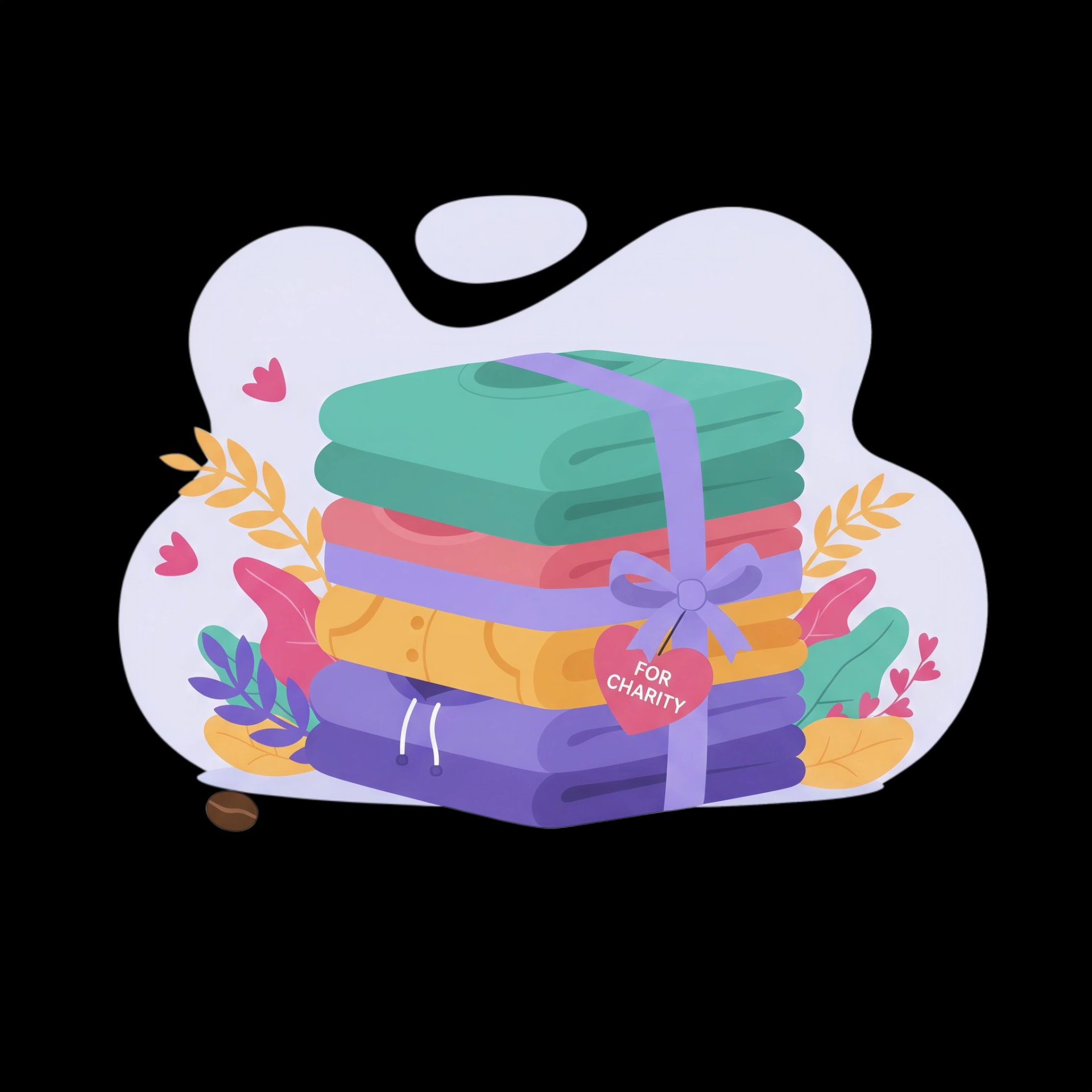 Clothing Donation Pile