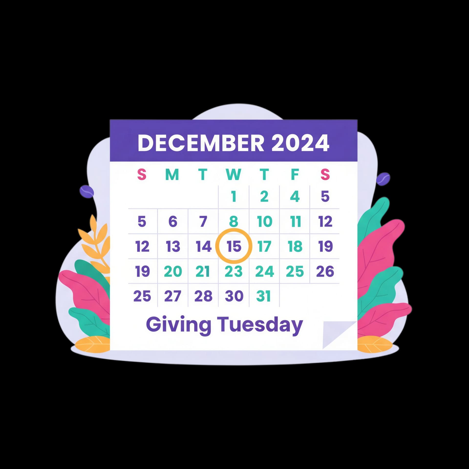 Giving Tuesday Calendar