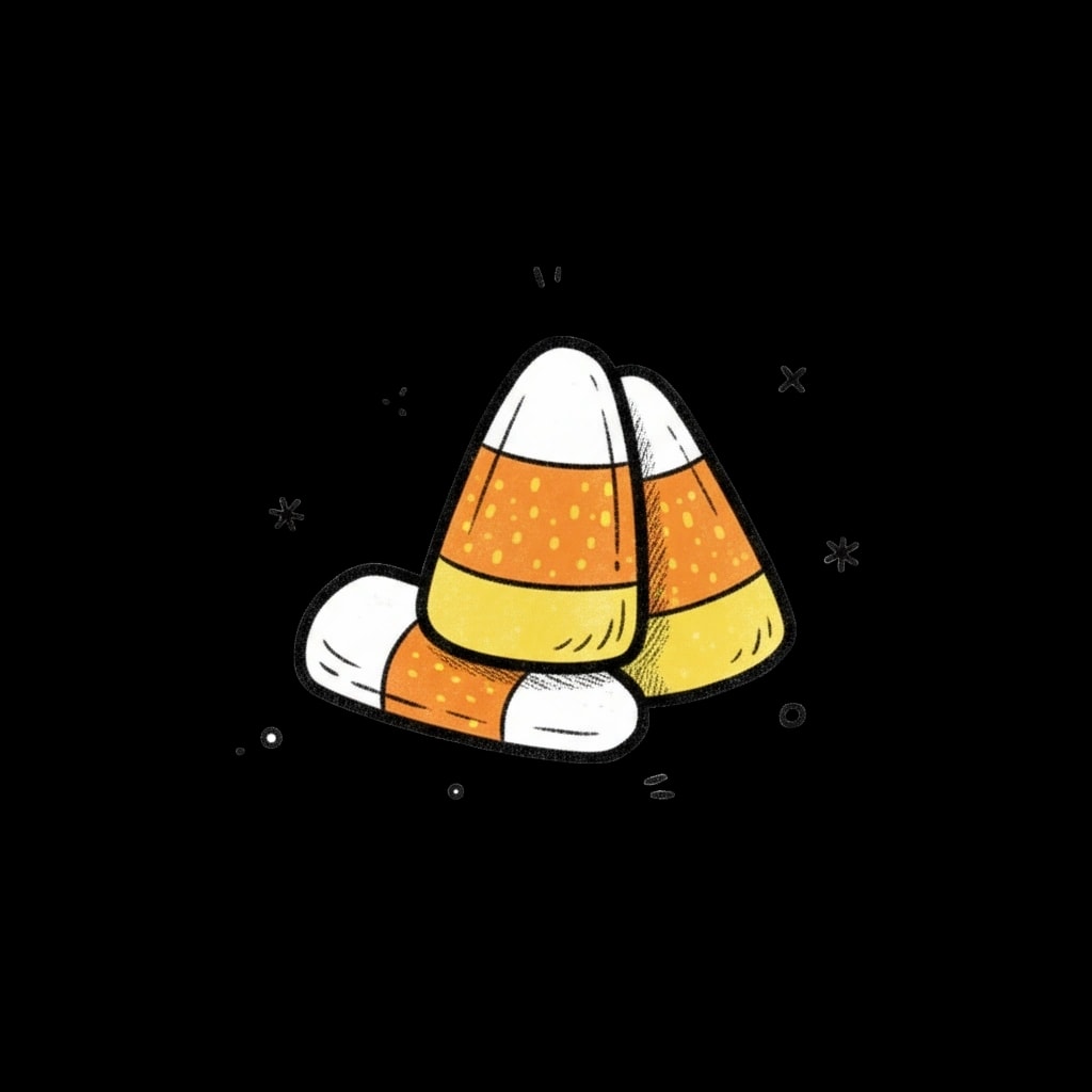 Stack of Candy Corn