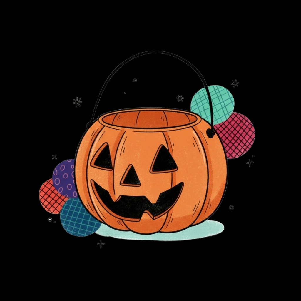 Pumpkin Candy Bucket