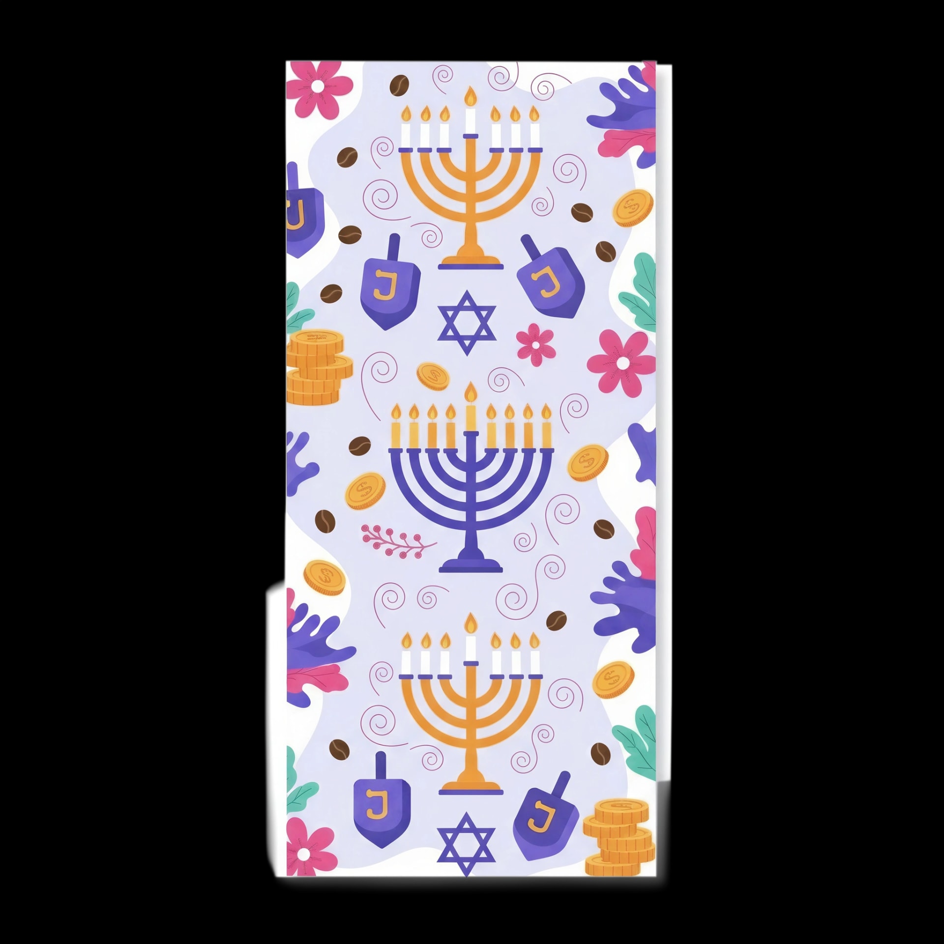 Hanukkah Table Runner