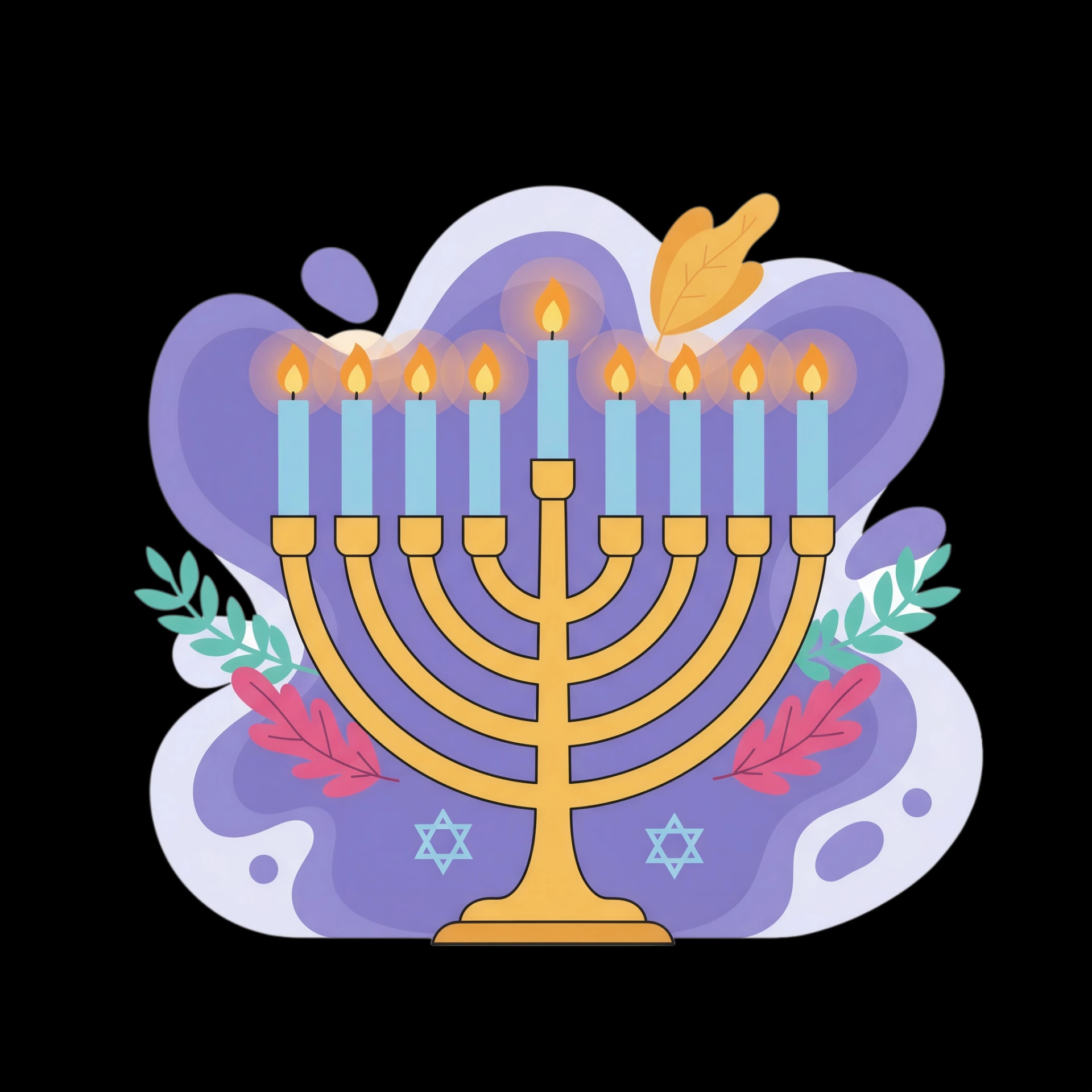 Lit Menorah