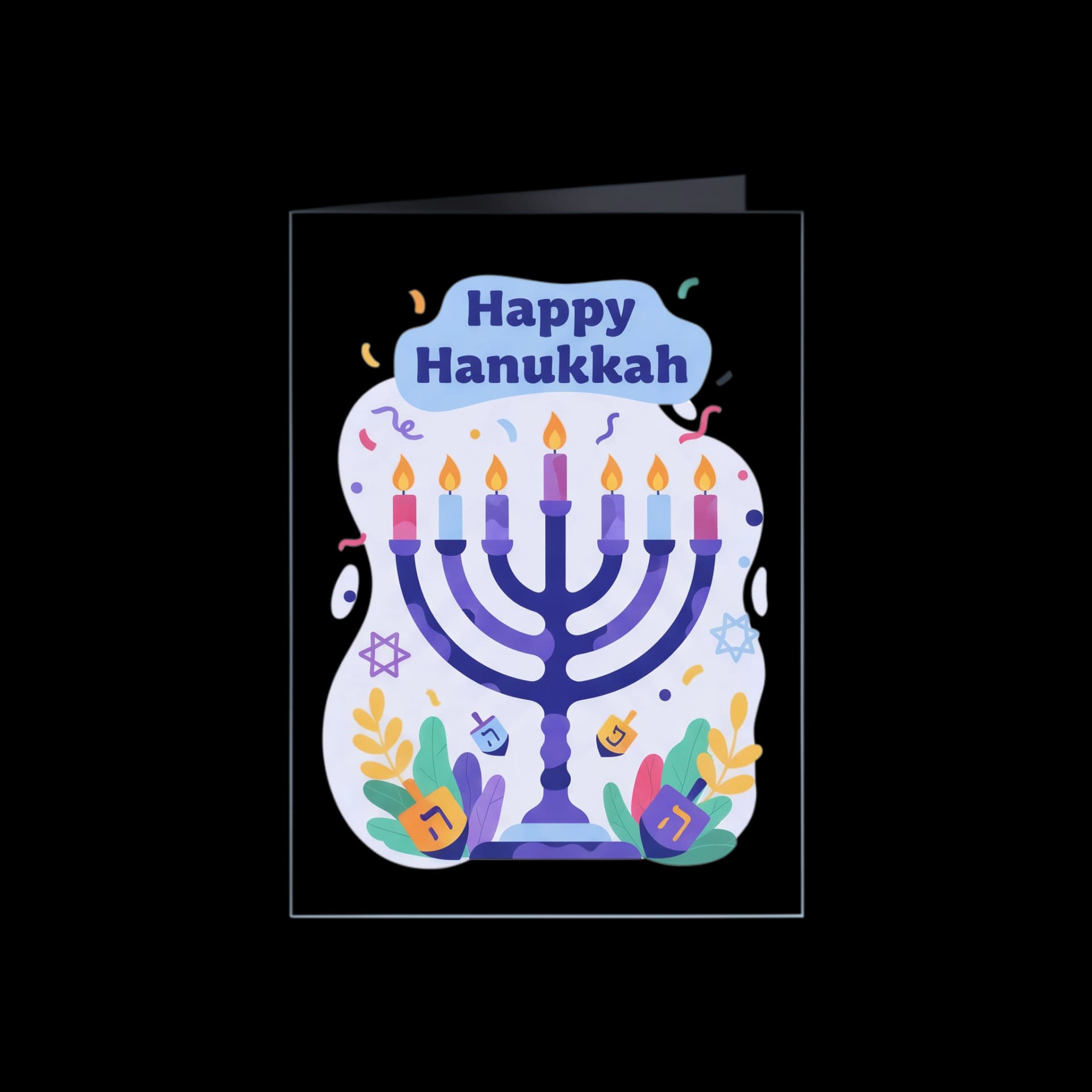 Hanukkah Greeting Card