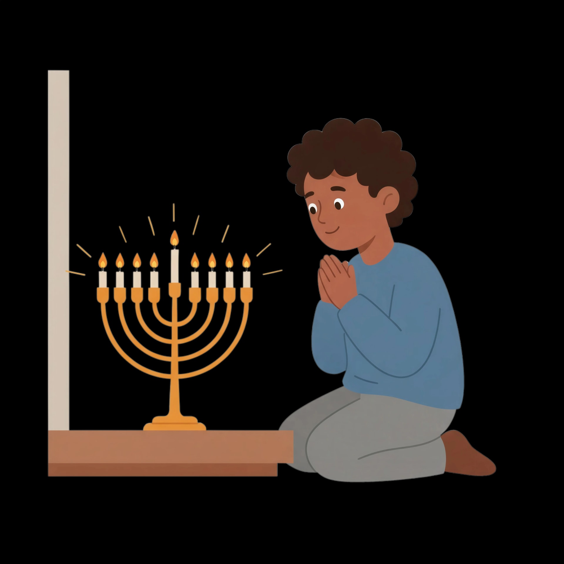 Child's Menorah Watch