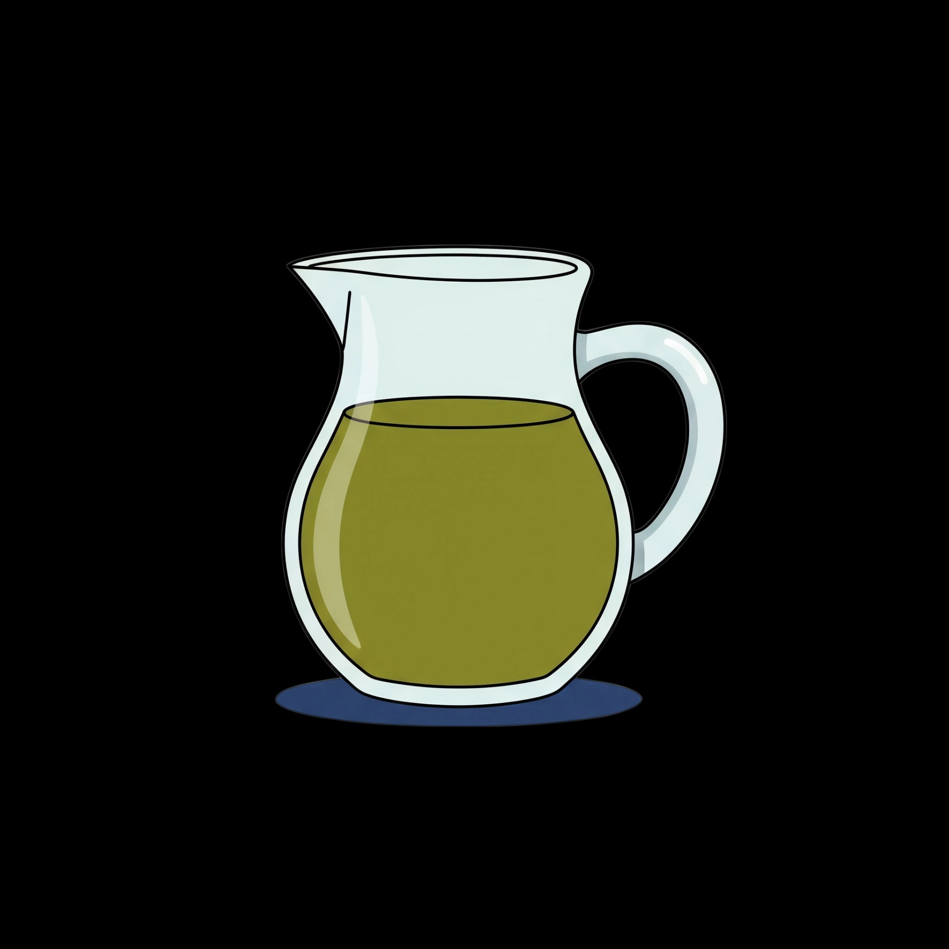 Olive Oil Pitcher