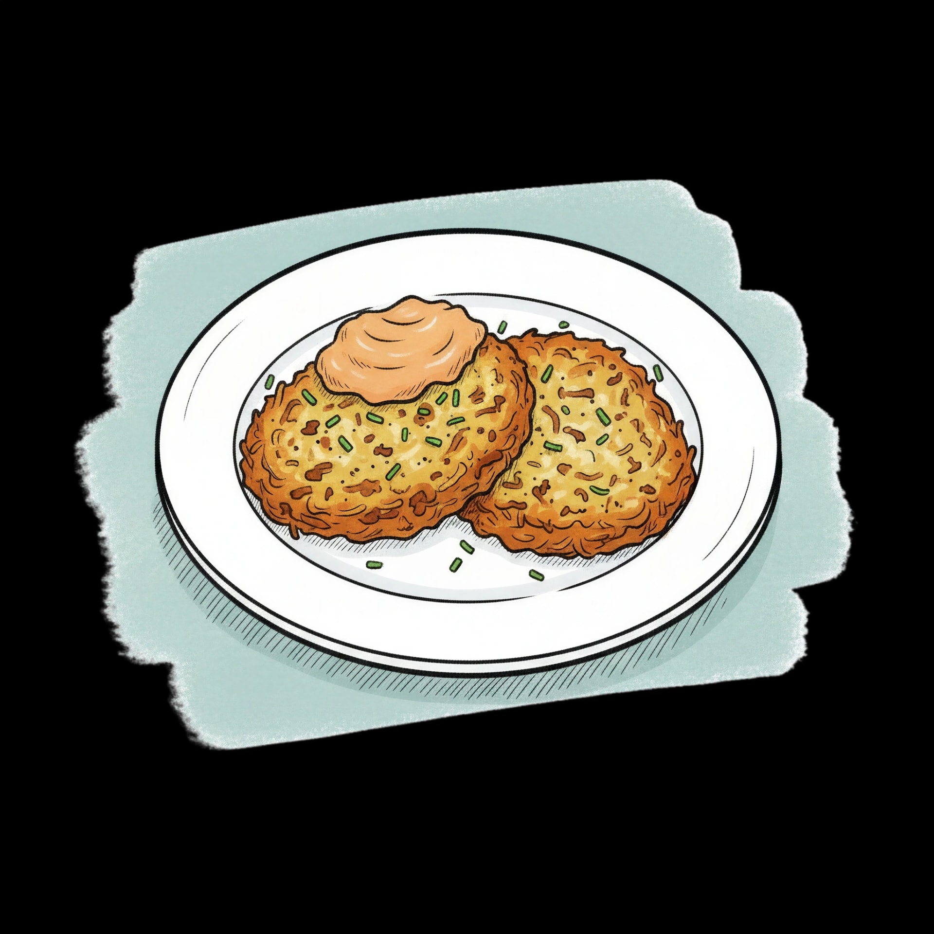 Latkes with Applesauce