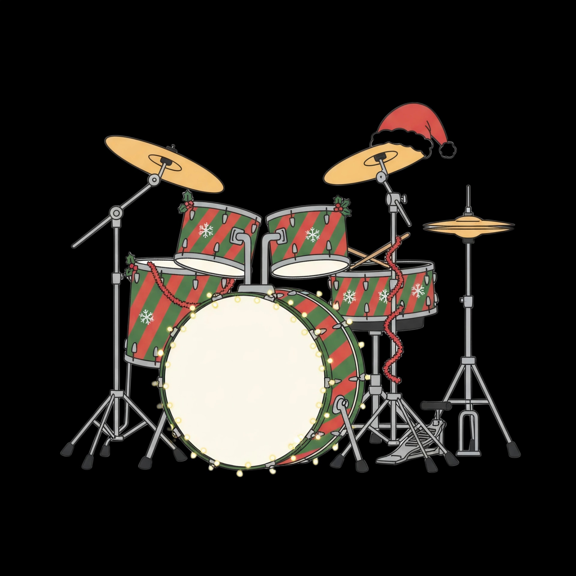 Festive Drum Set