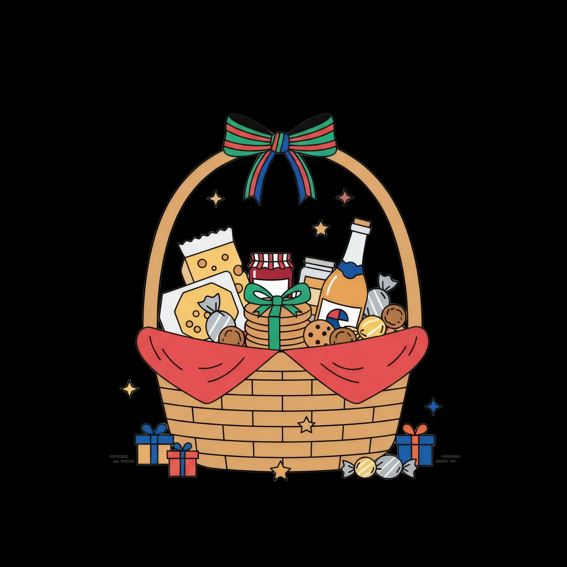 Festive Goodie Basket