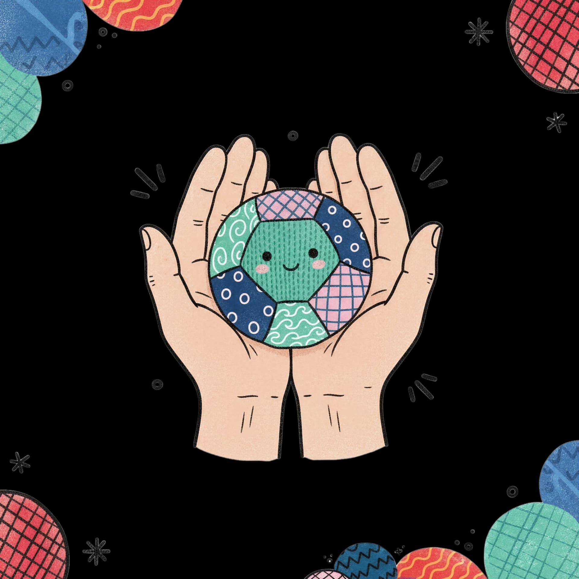 Holding a Handmade Gift