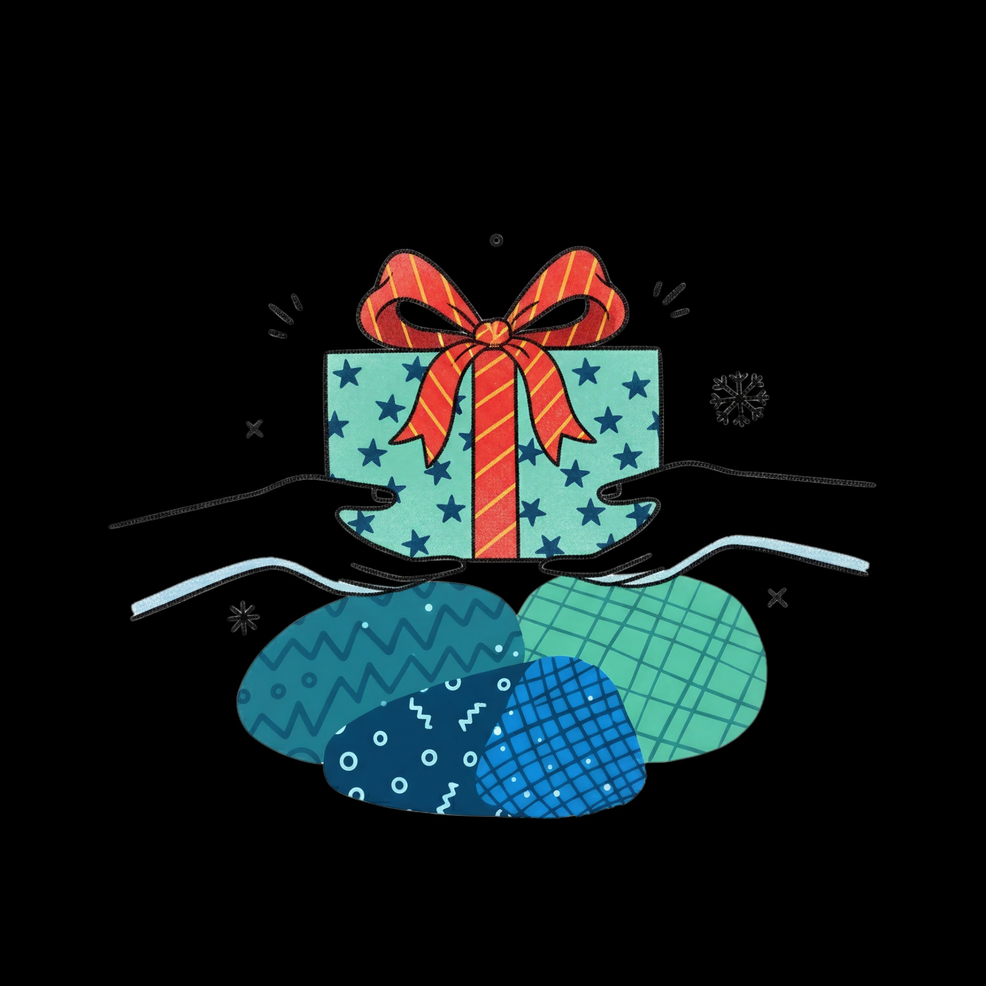 Hands Exchanging Gift