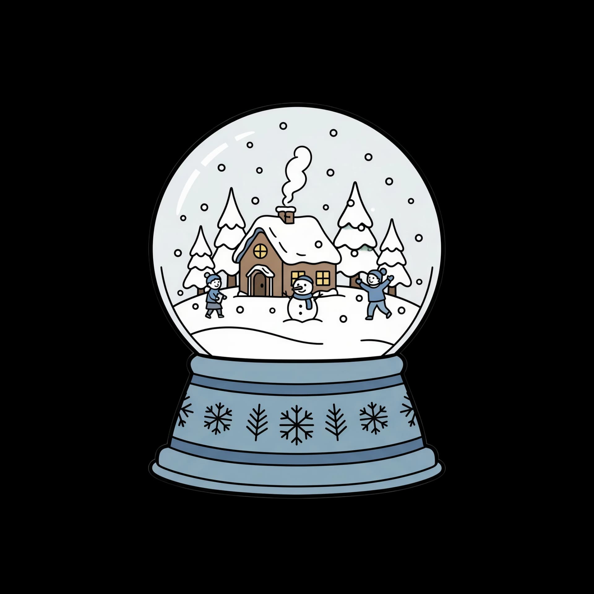 Festive Snow Globe