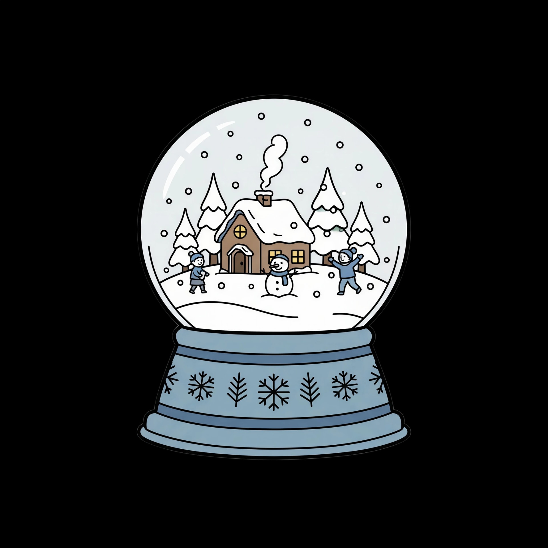 Festive Snow Globe