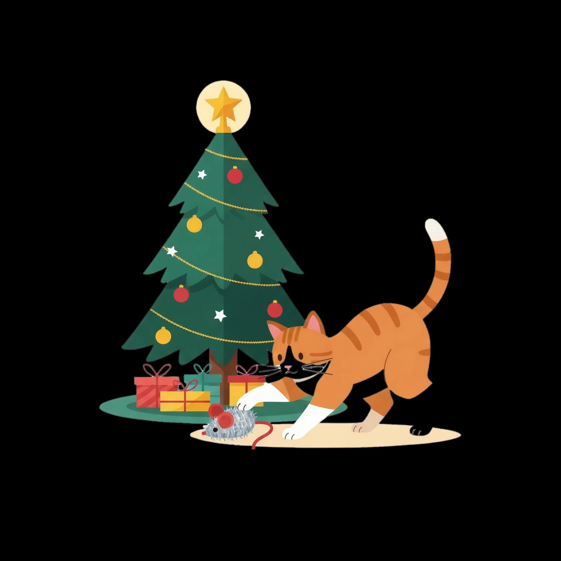 Cat Christmas Play