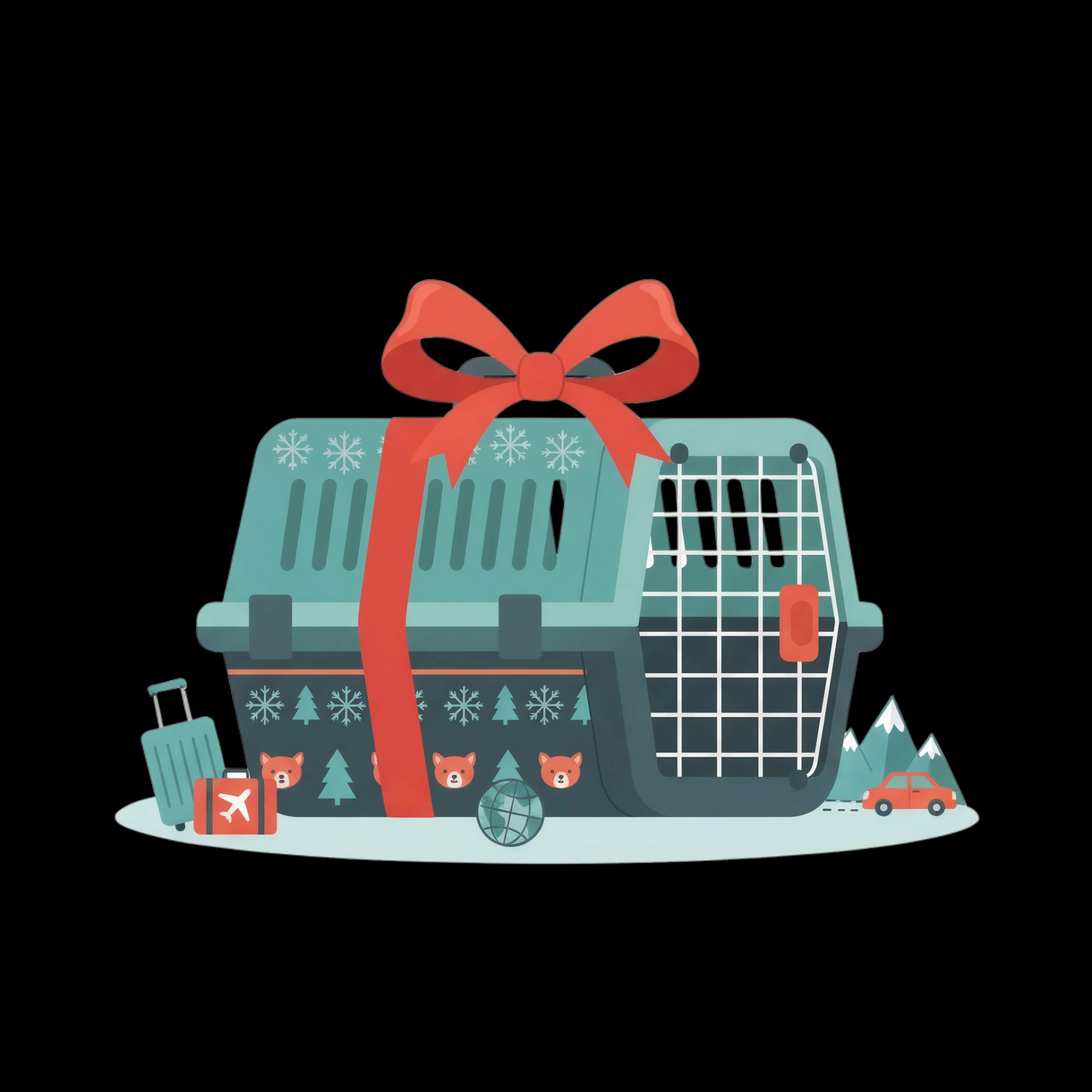 Holiday Pet Carrier