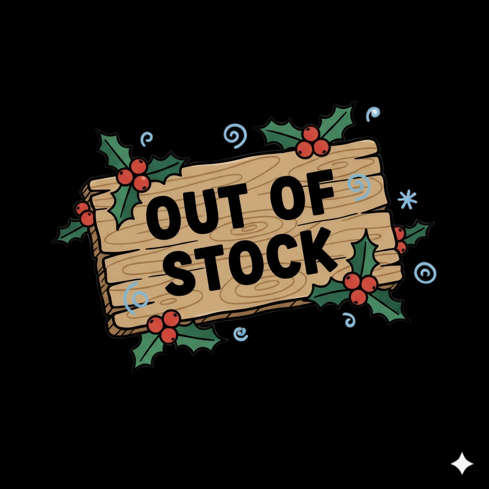 Out of Stock Sign