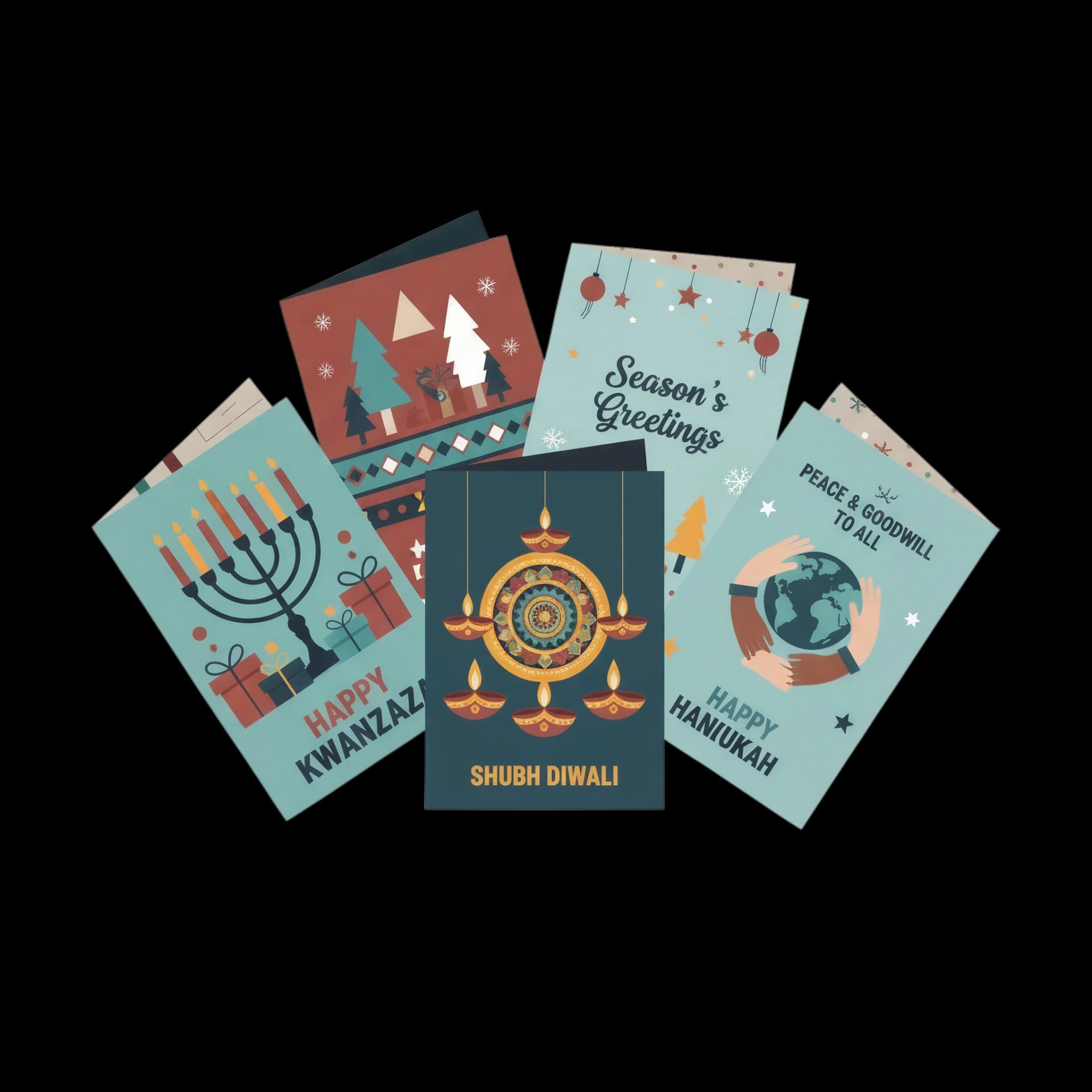 Diverse Holiday Cards