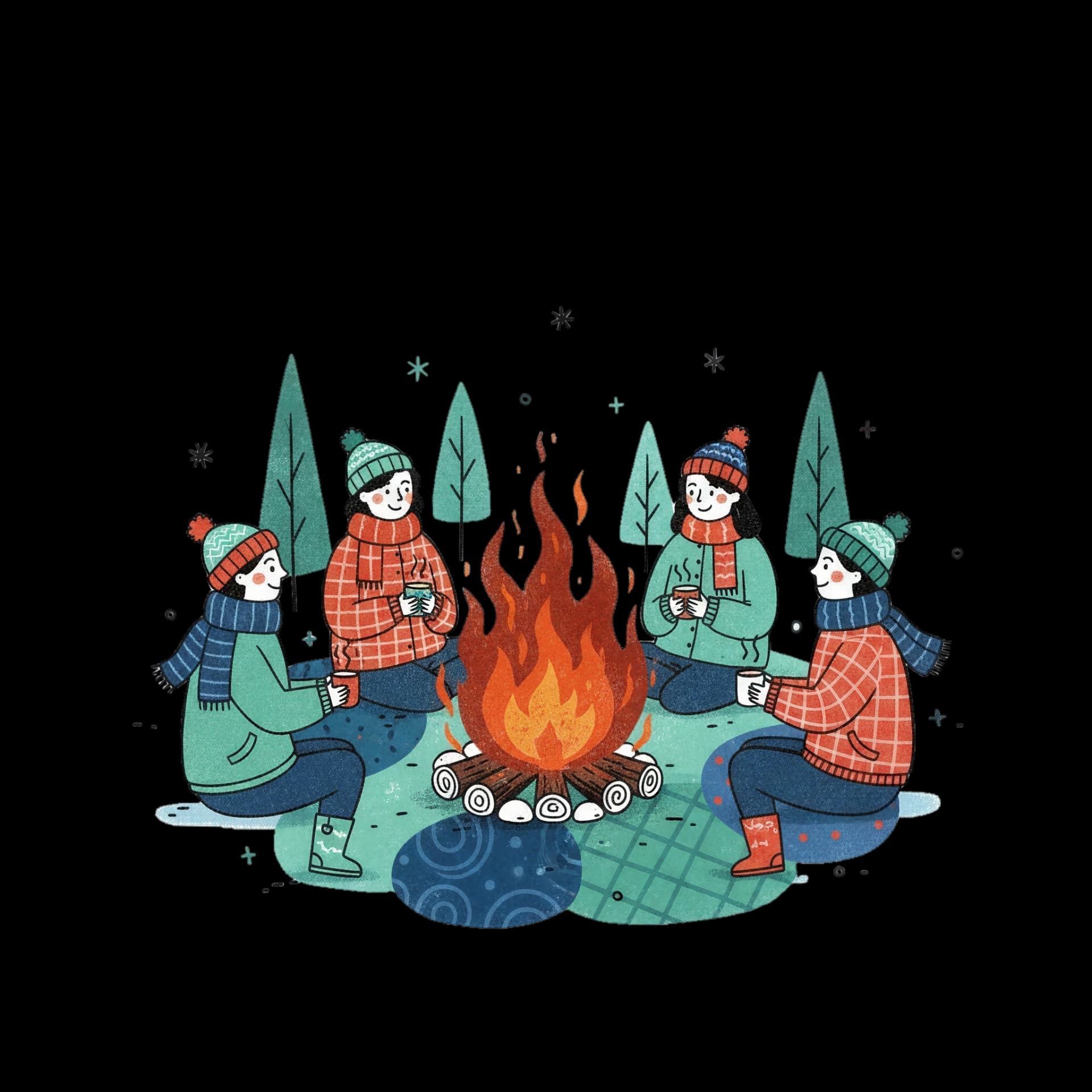 Solstice Bonfire Gathering