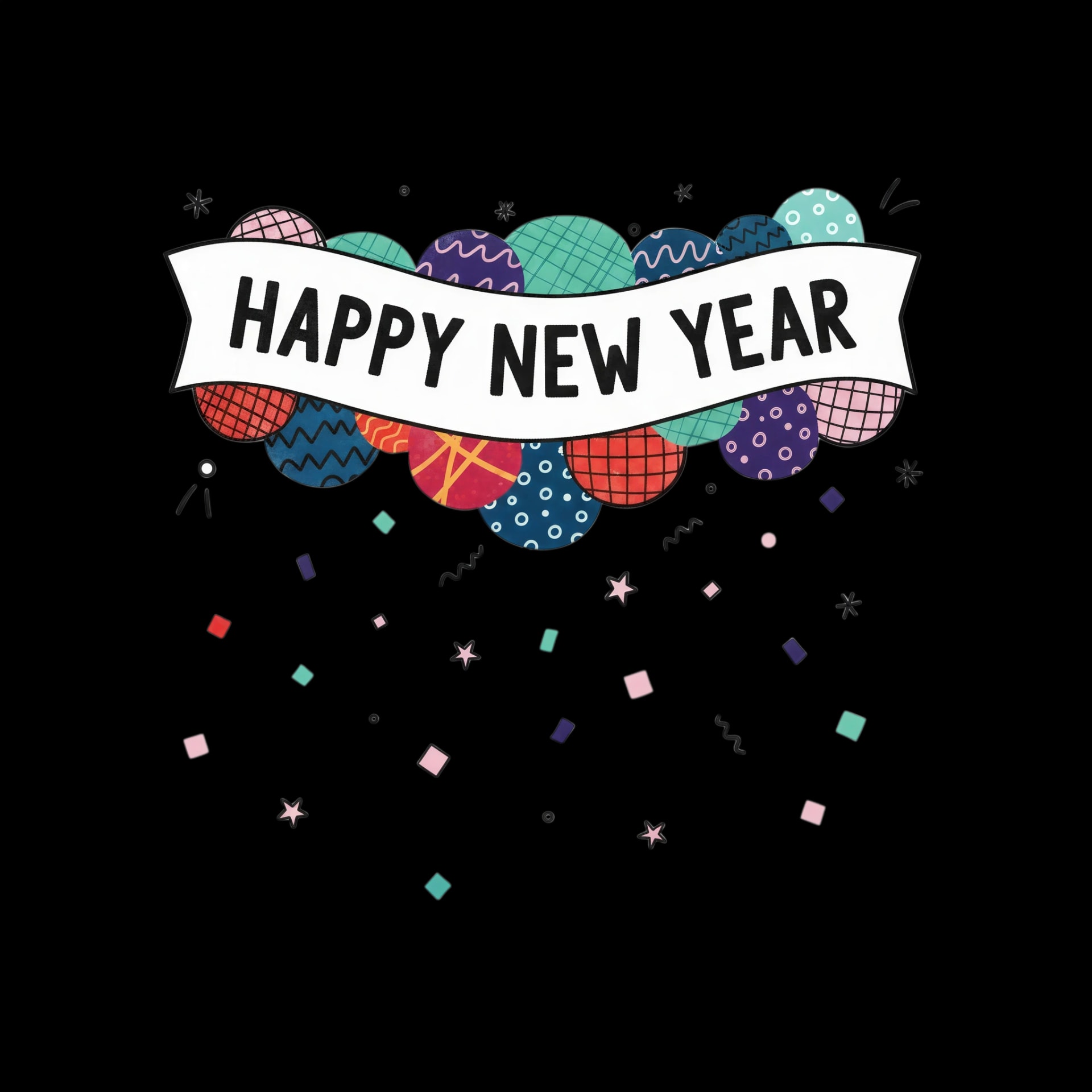 Happy New Year Celebration