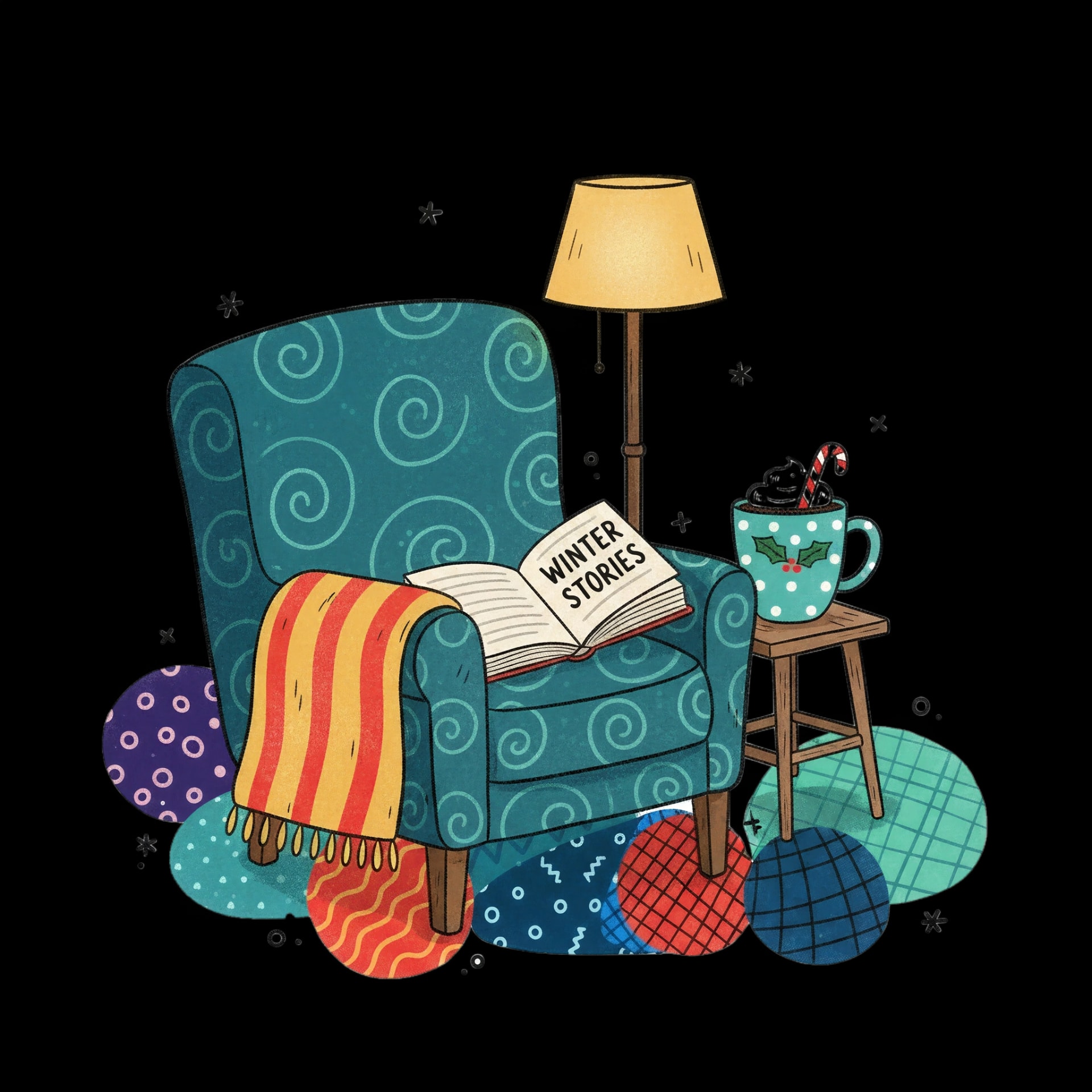 Cozy Winter Reading Nook