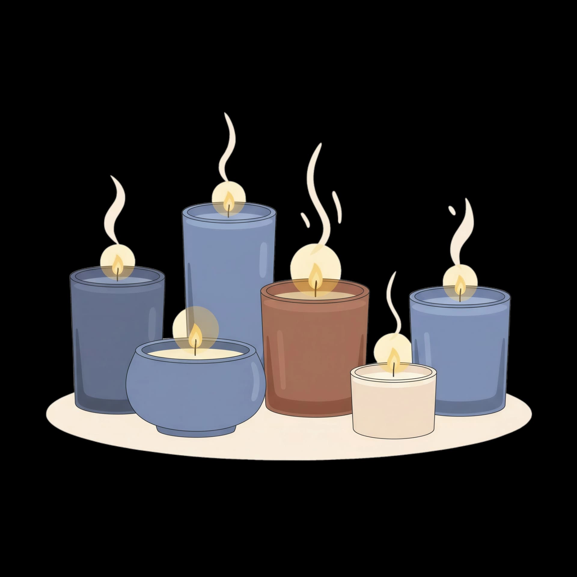 Relaxing Scented Candles