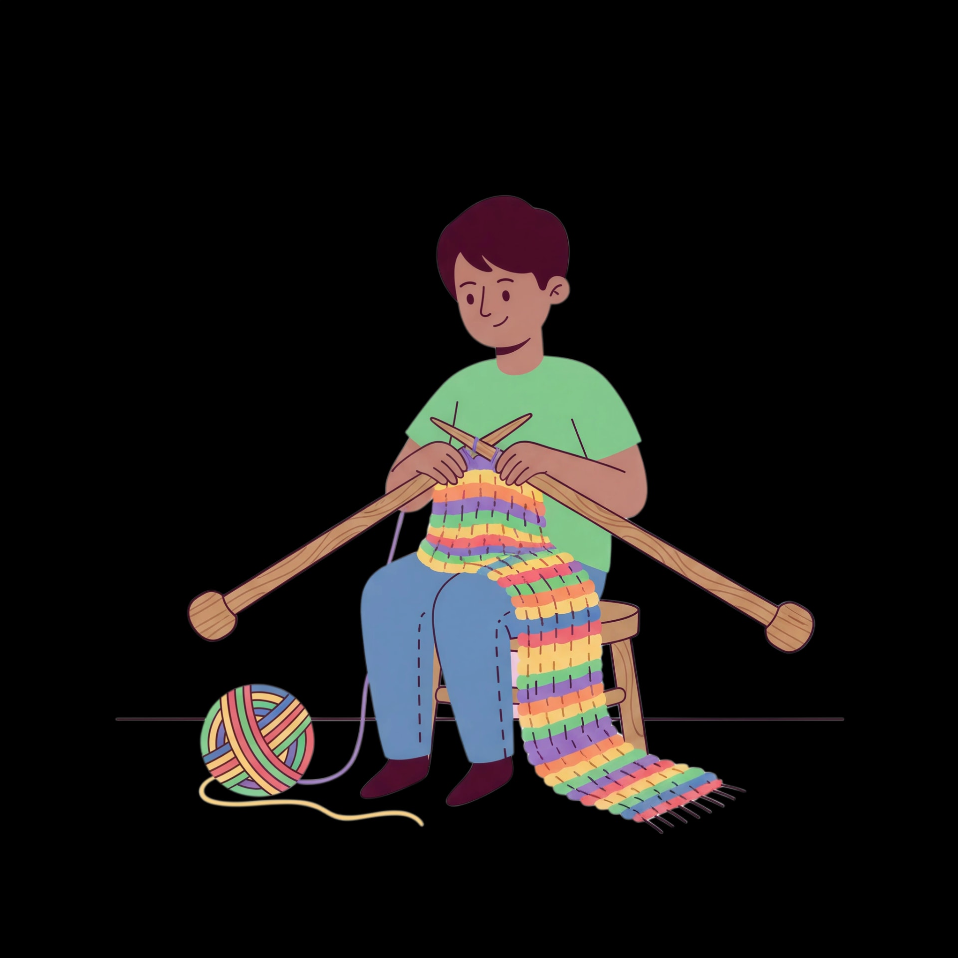 First Knitting Project