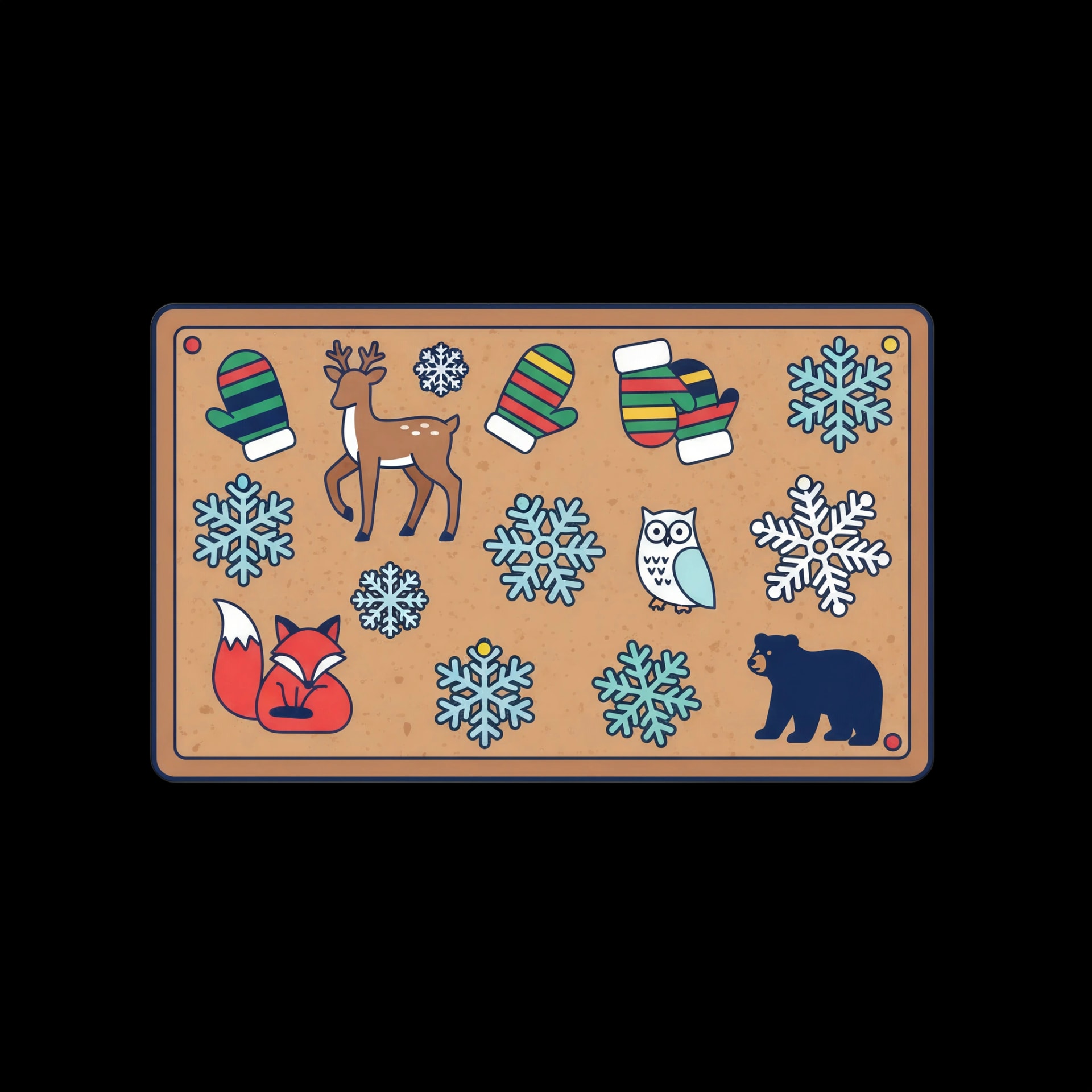 Winter Bulletin Board