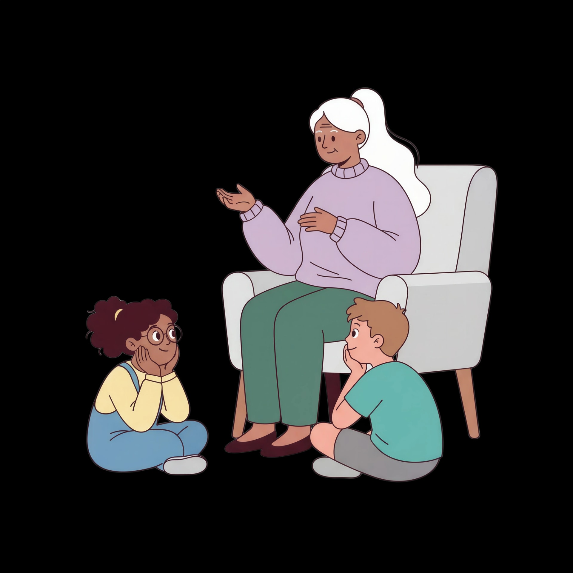 Elder Sharing Stories