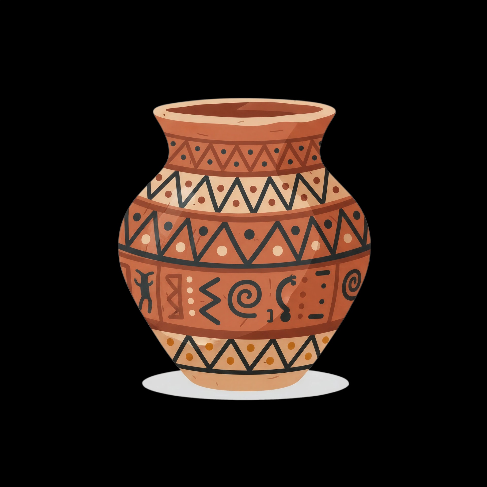 Handmade Clay Vessel