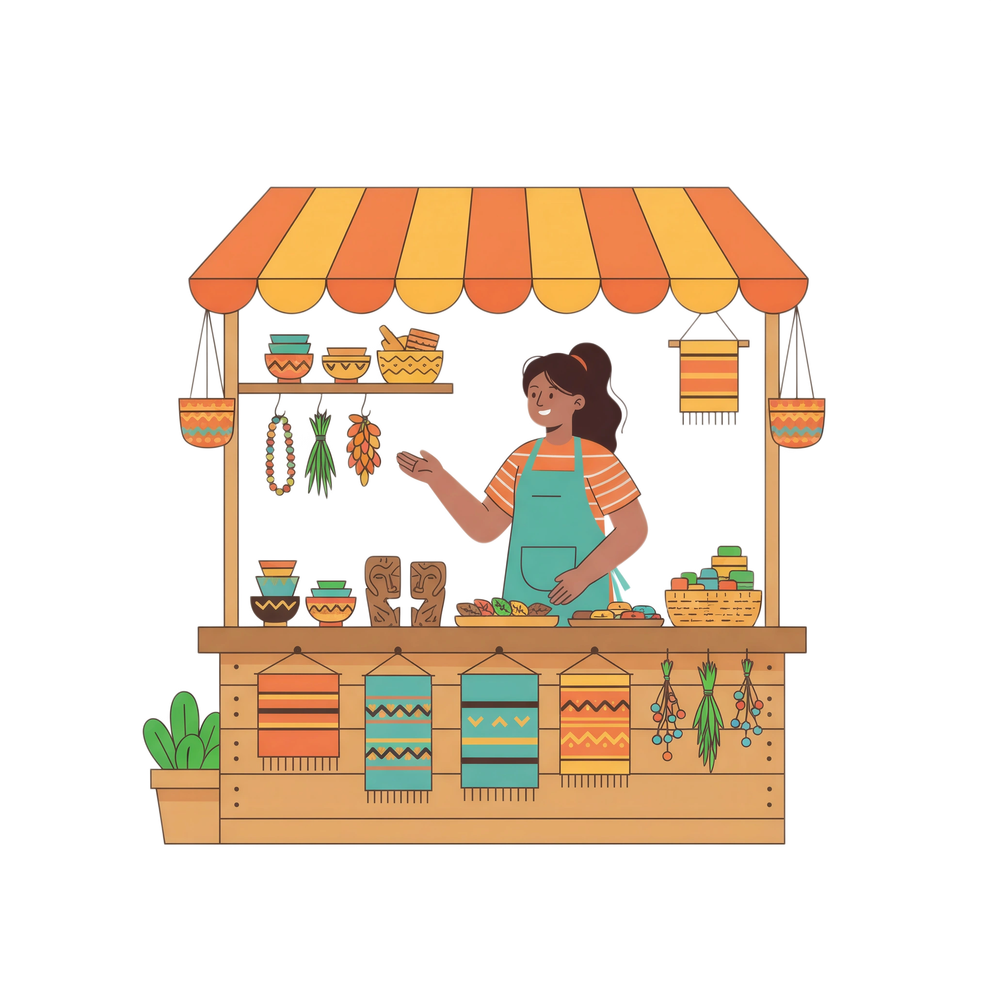 Cultural Marketplace Stall