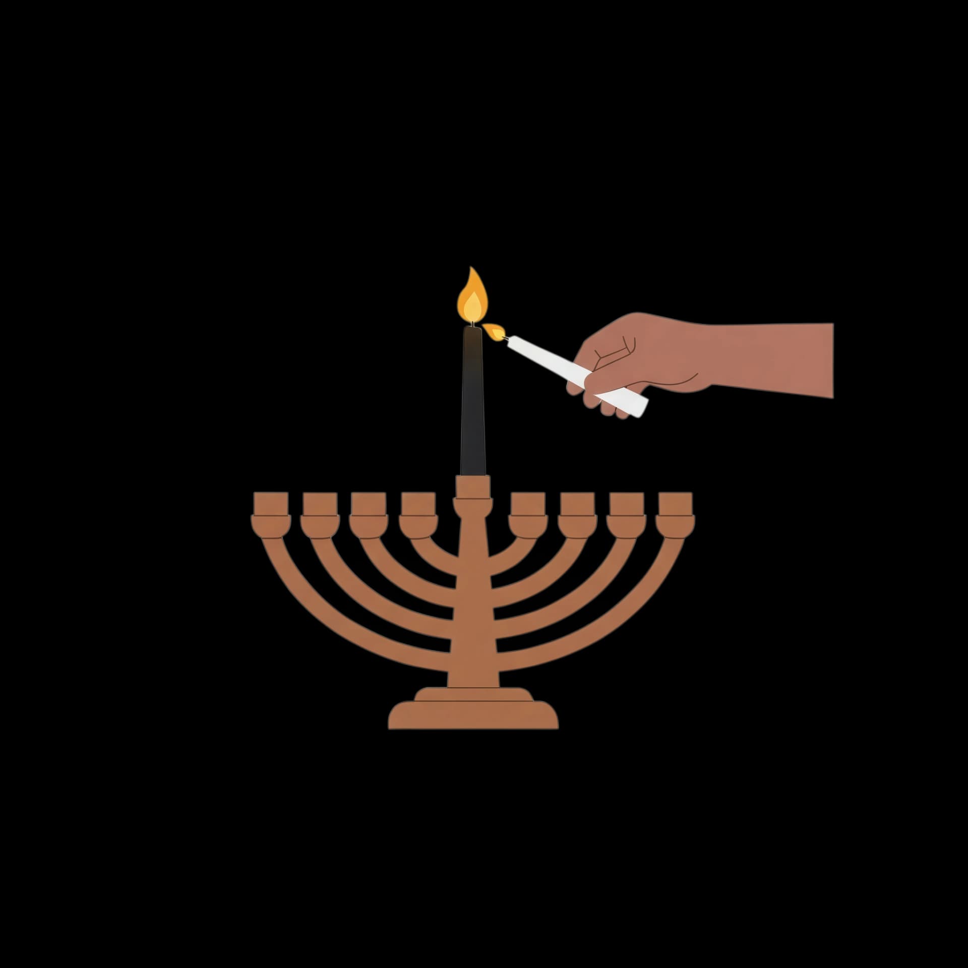 Lighting the Black Candle