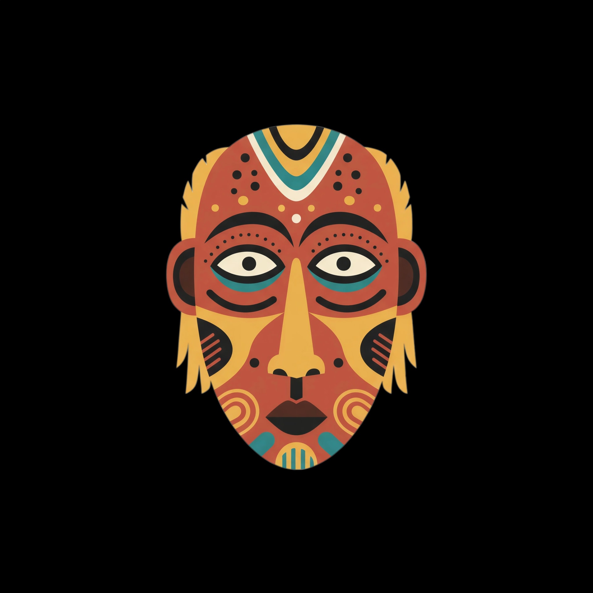 Decorative African Mask